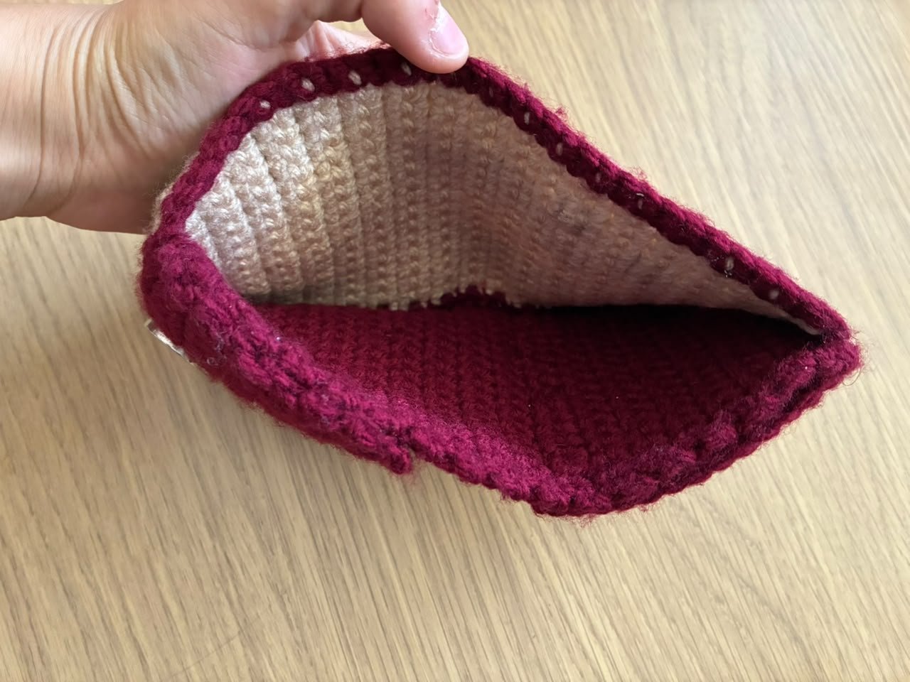 Porte feuille hand made personnalisée 
