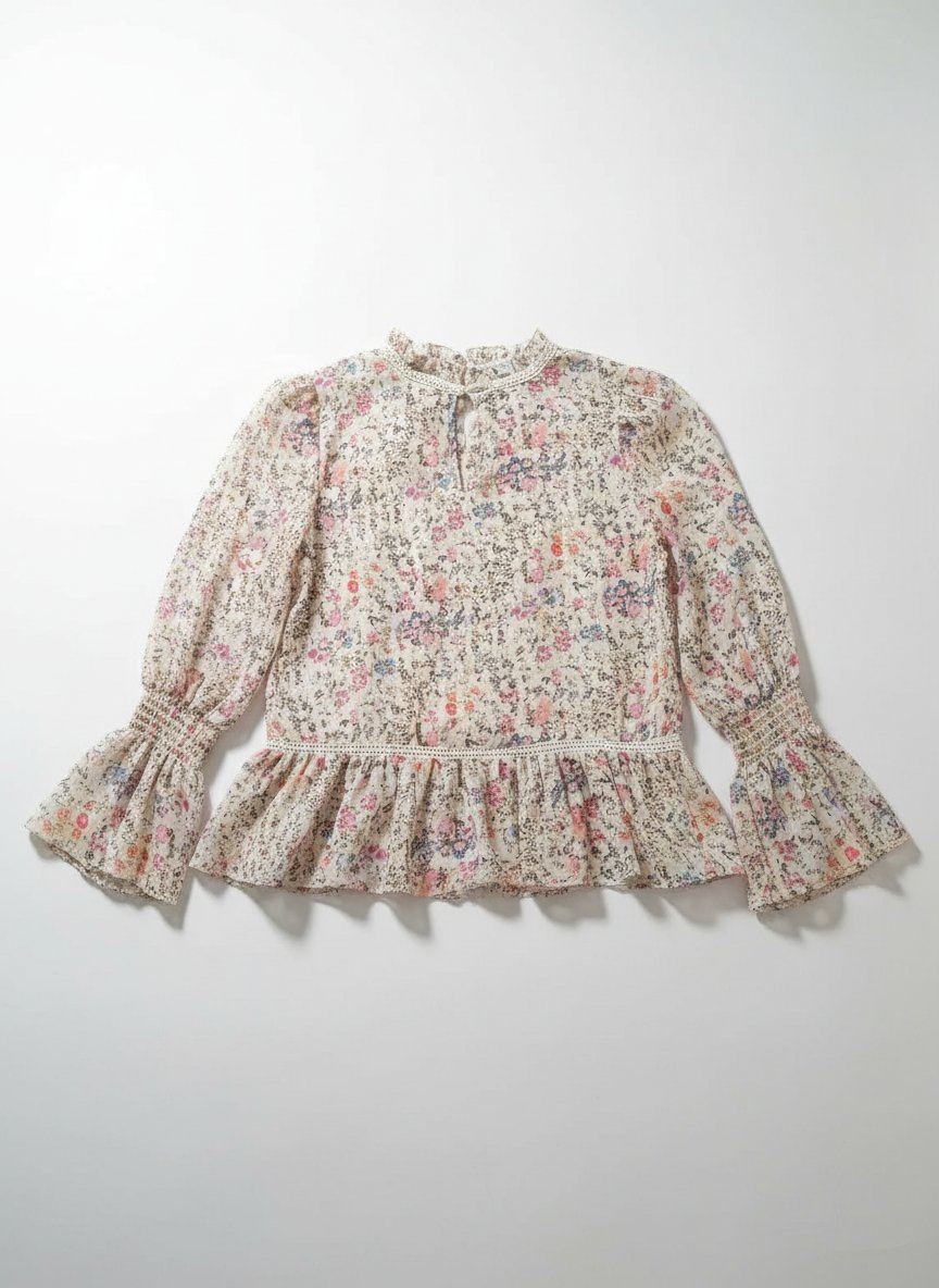 Blouse fleurie bohème chic 🩷💐