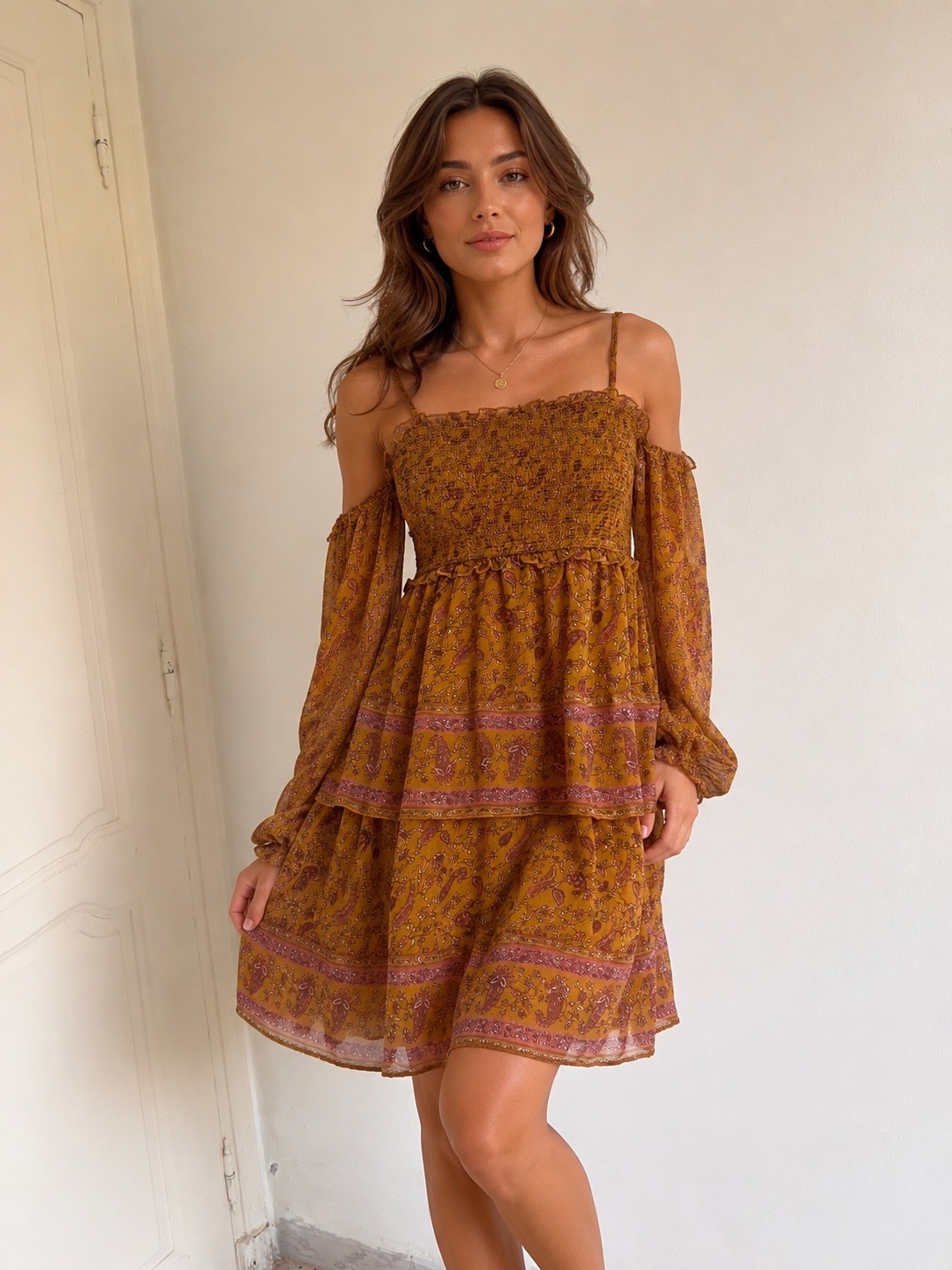 Petite robe d'été style boheme