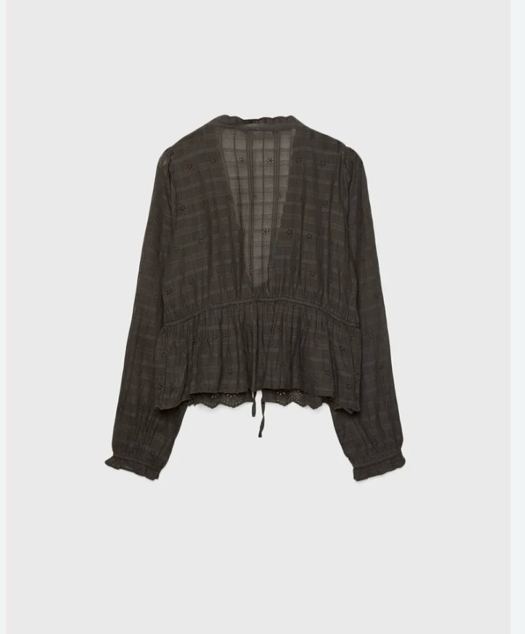 Chemise stradivarius L noir 
