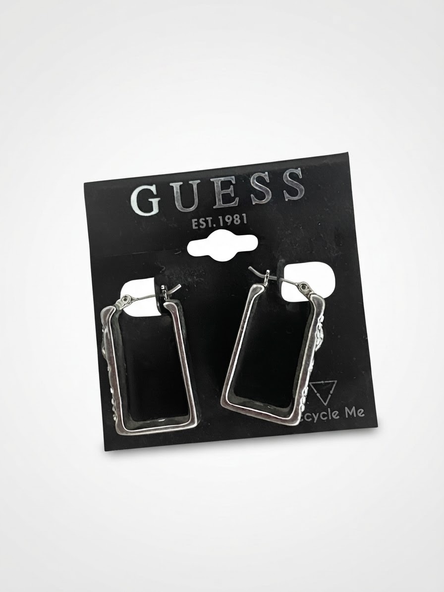 Boucles d'oreilles guess argent 