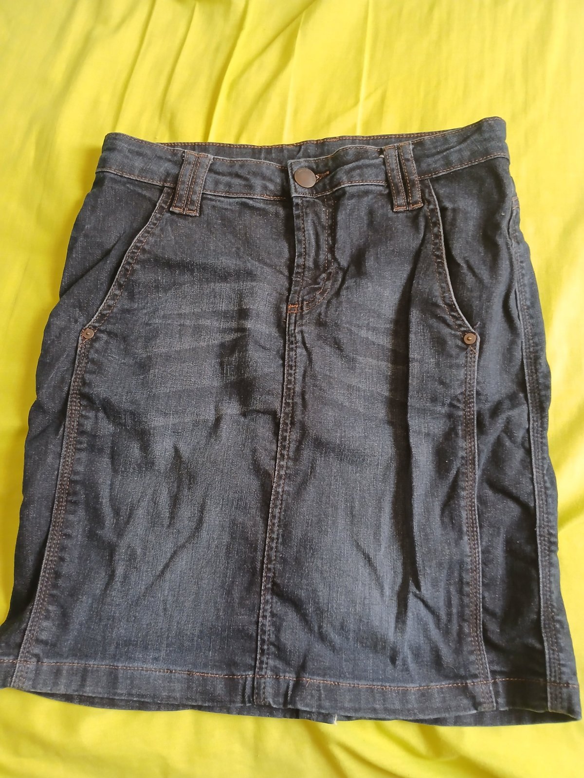 Vintage jean skirt