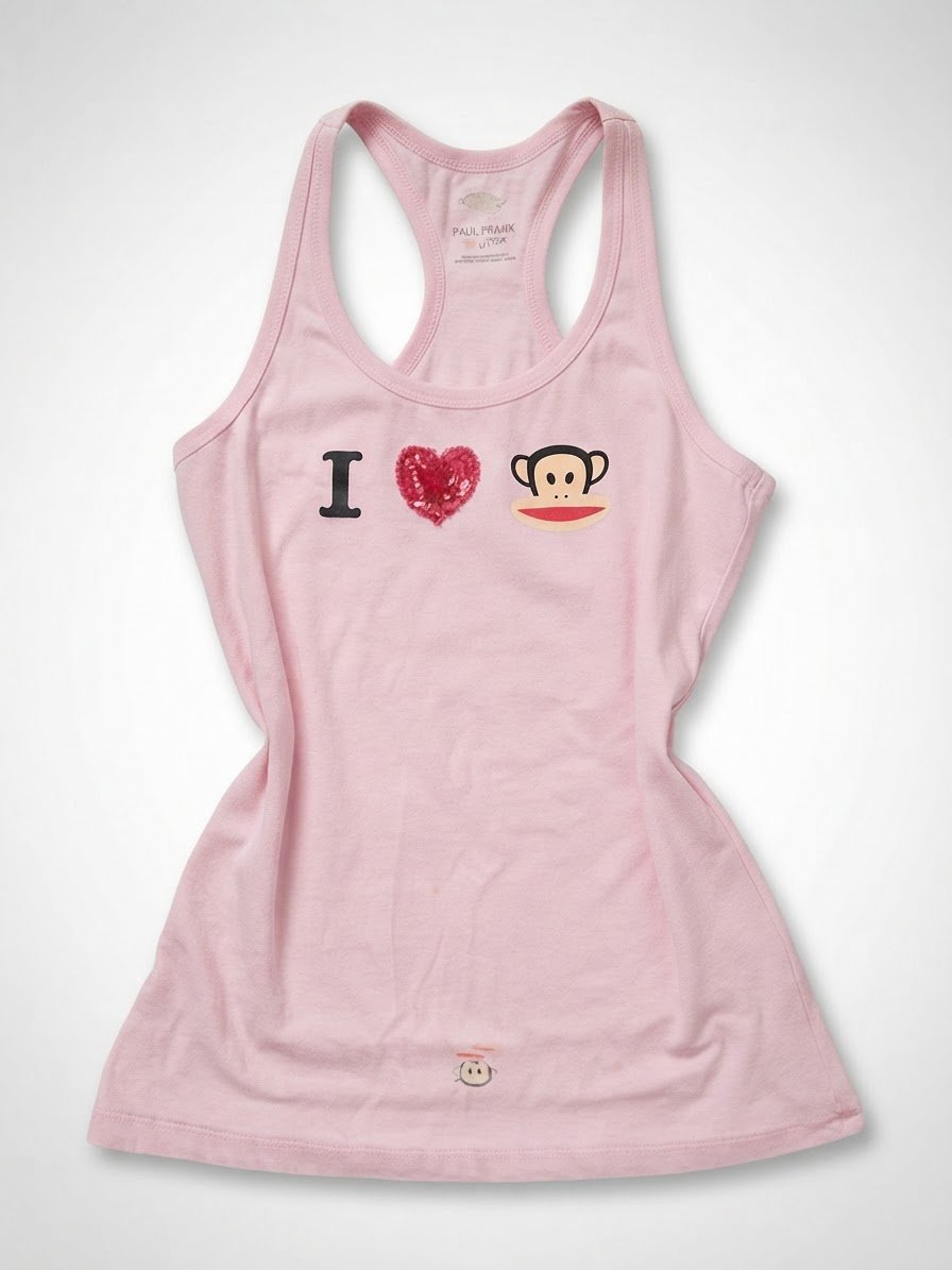 Paul frank baby pink tank top