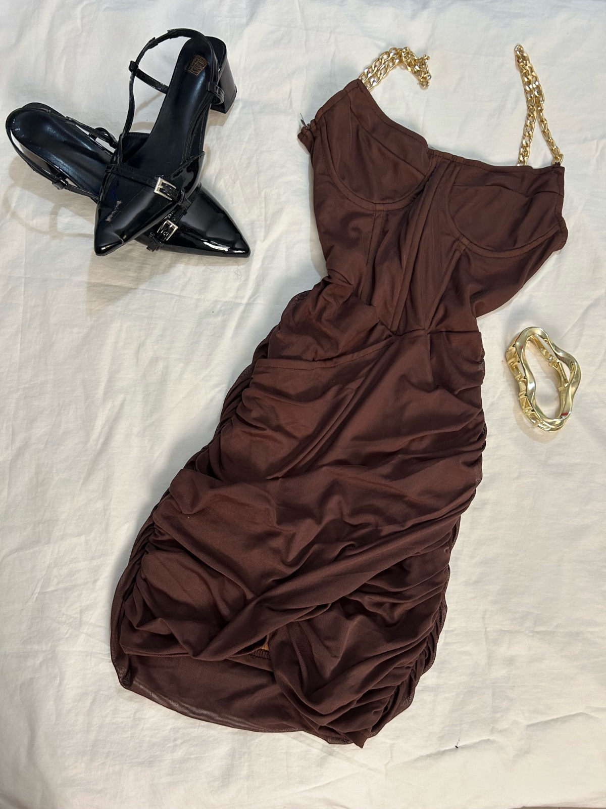 Robe marron