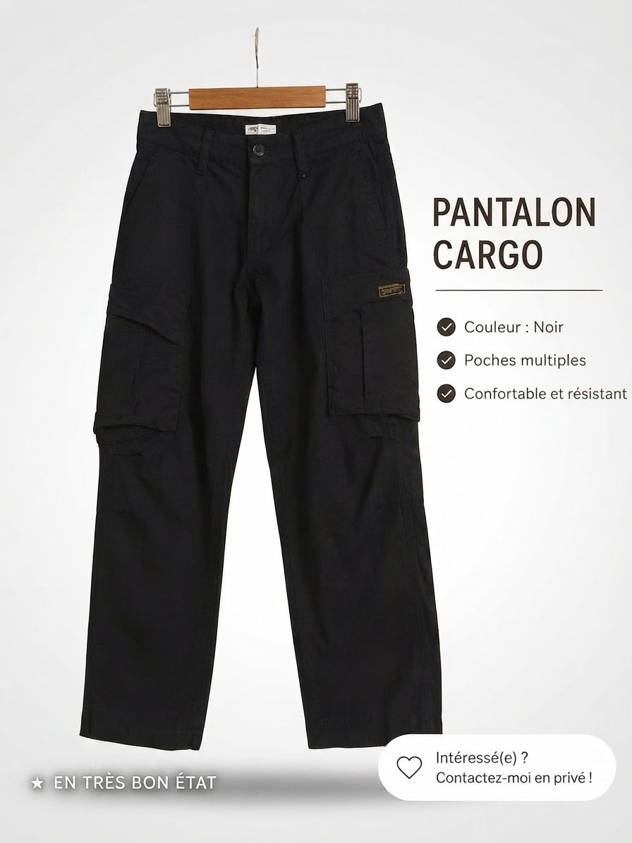 Pantalon Cargo