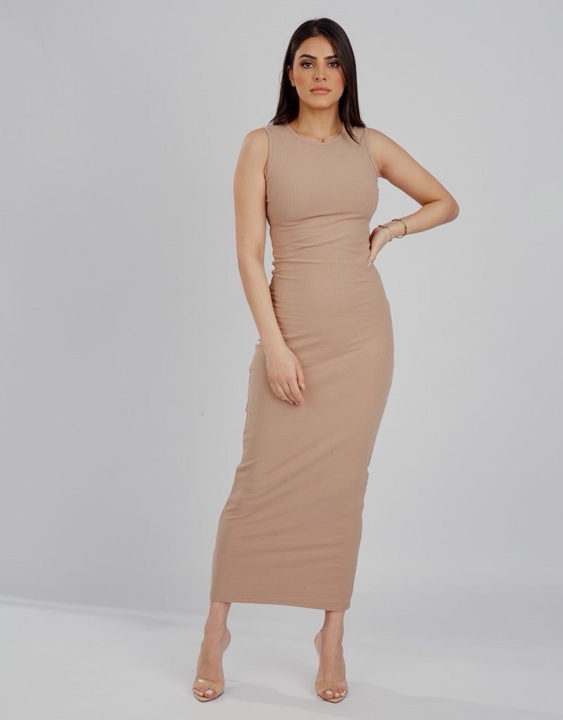 Robe PULL&BEAR beige