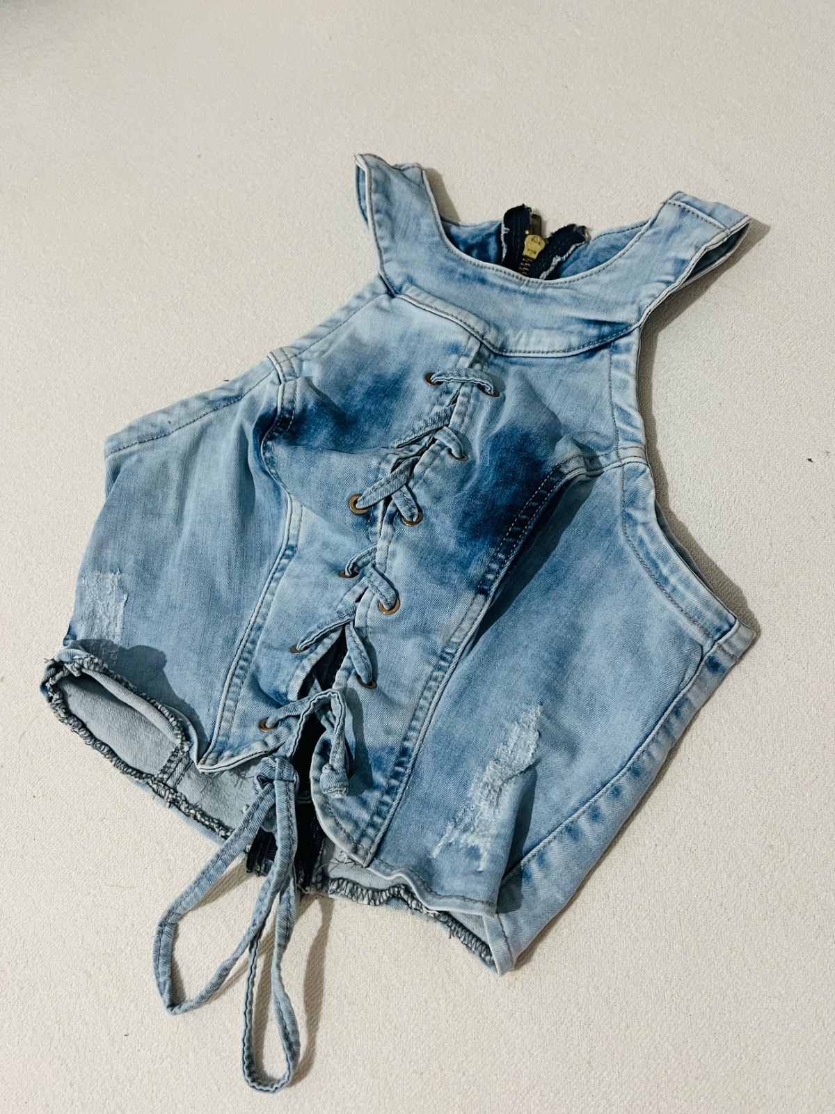 Corset denim
