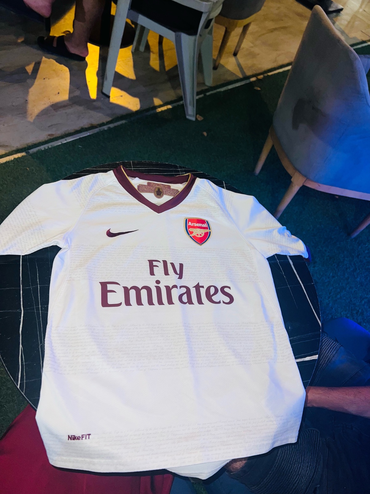 Maillot ARSENAL Nike authentique 