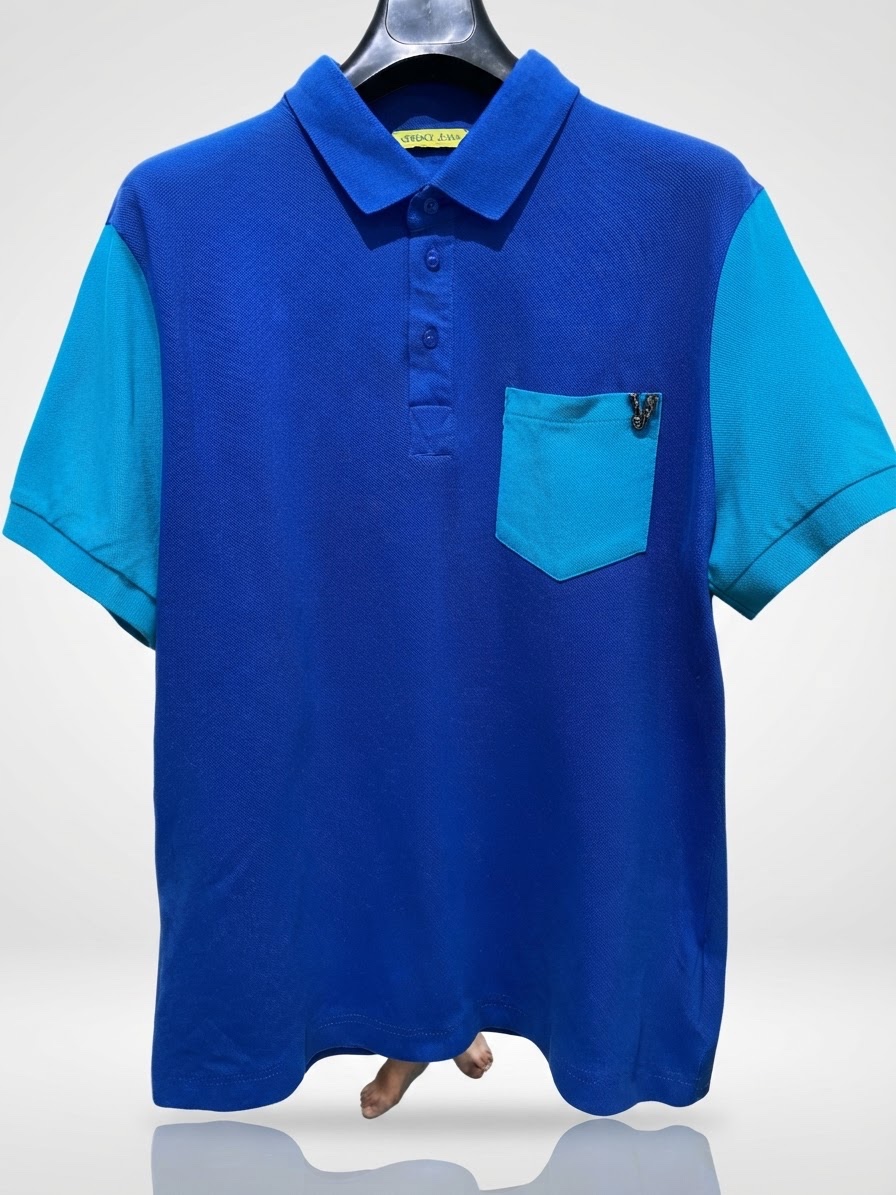 Teeshirt col chemise
