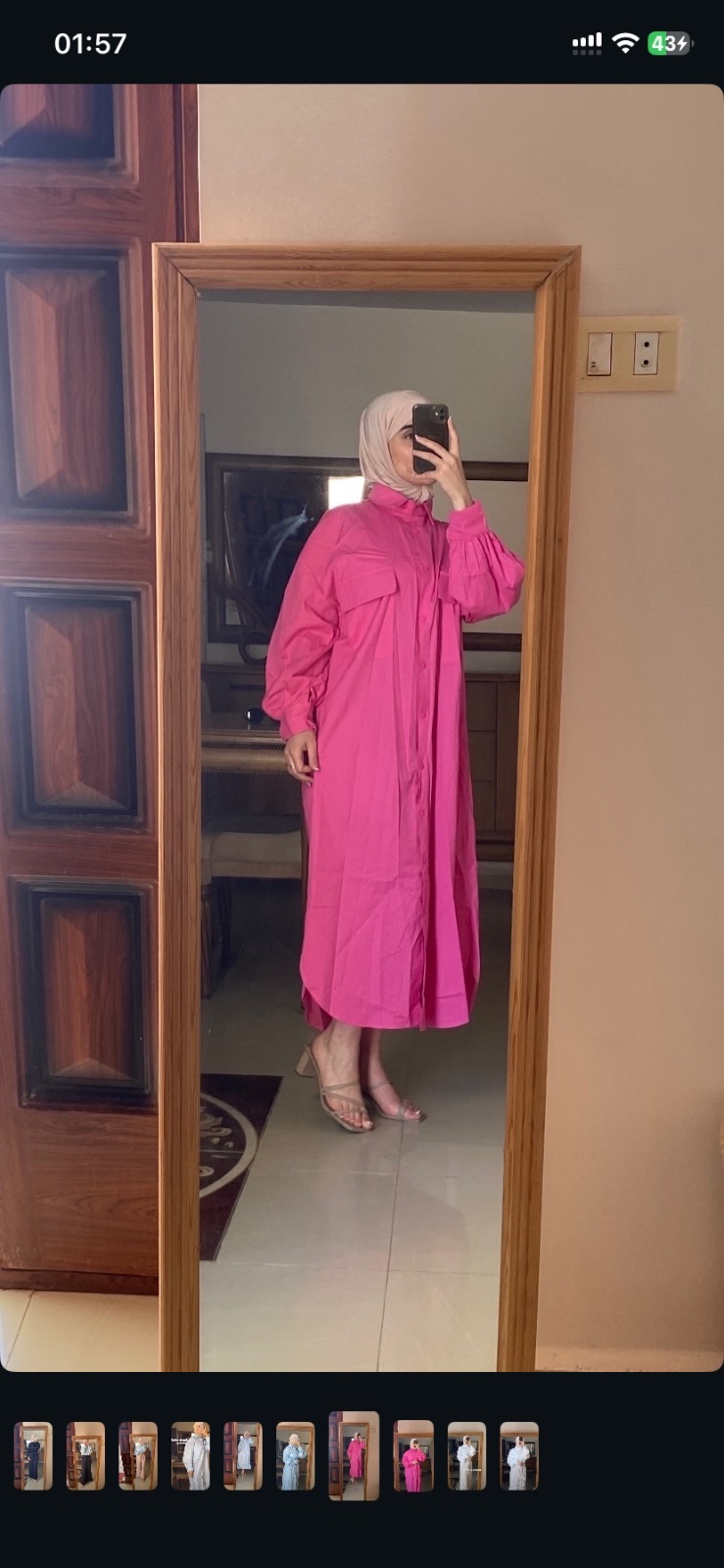 Robe chemise