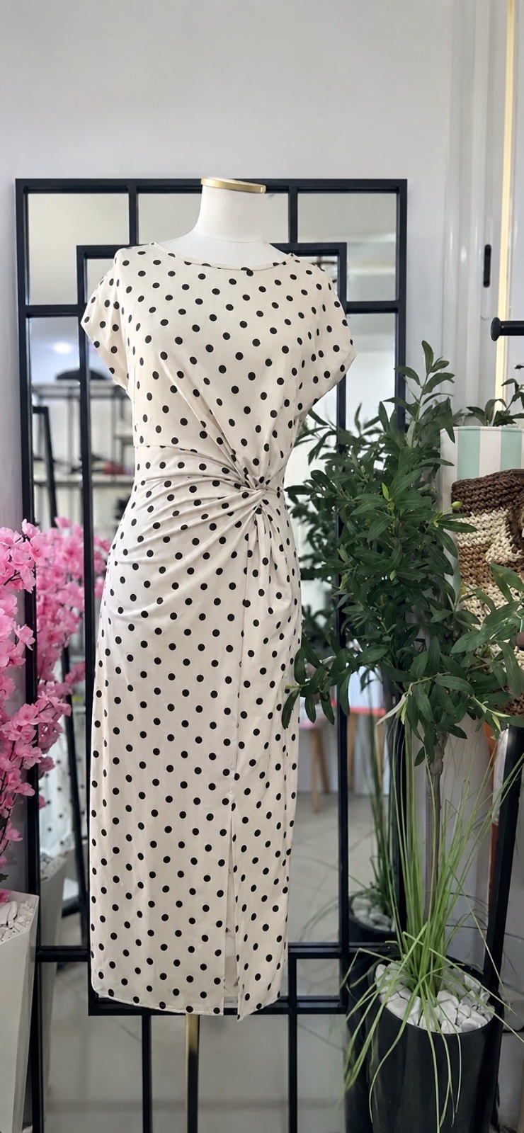 Robe polka dots