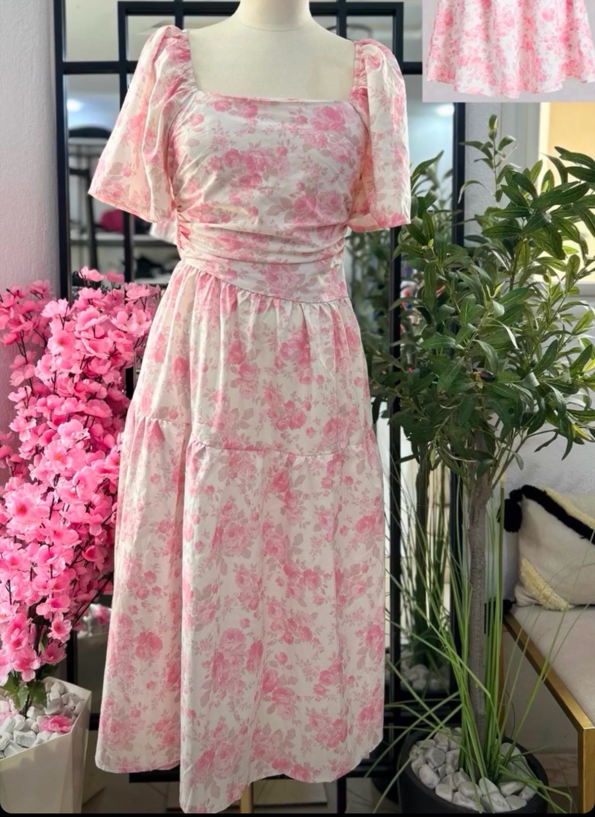 Robe fleurie
