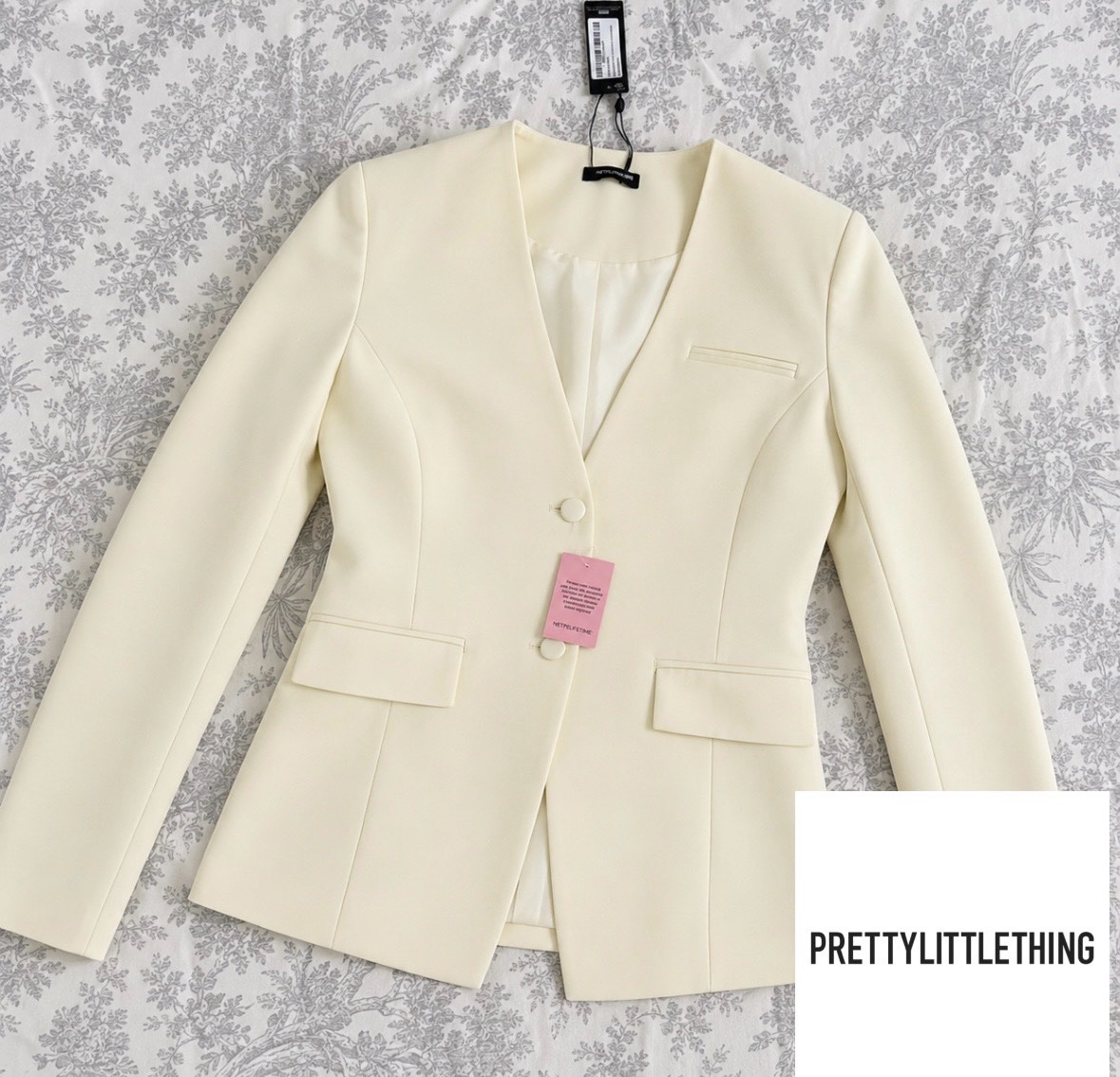 Blazer blanc cassé  
