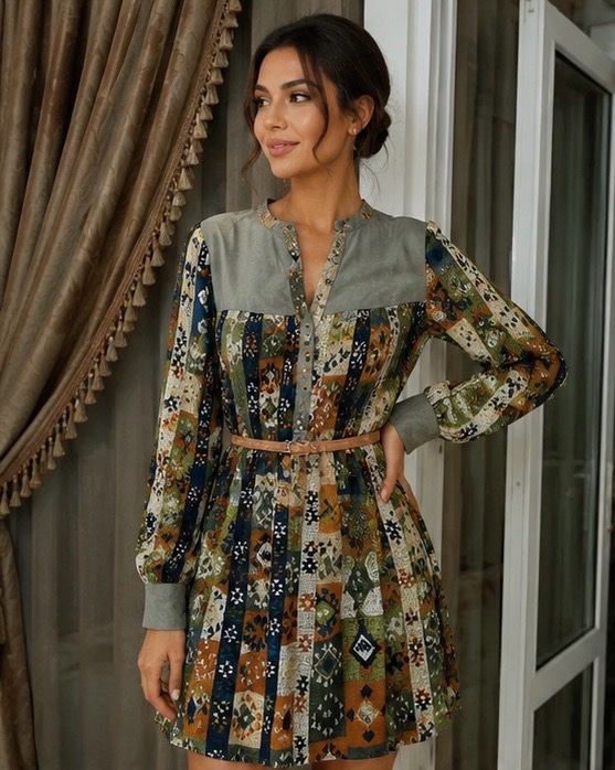 Robe verte 