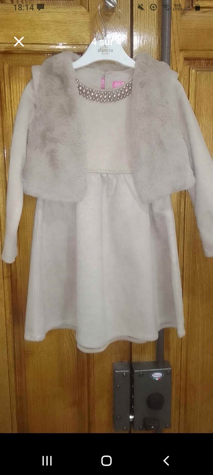 Robe +forure 2ans