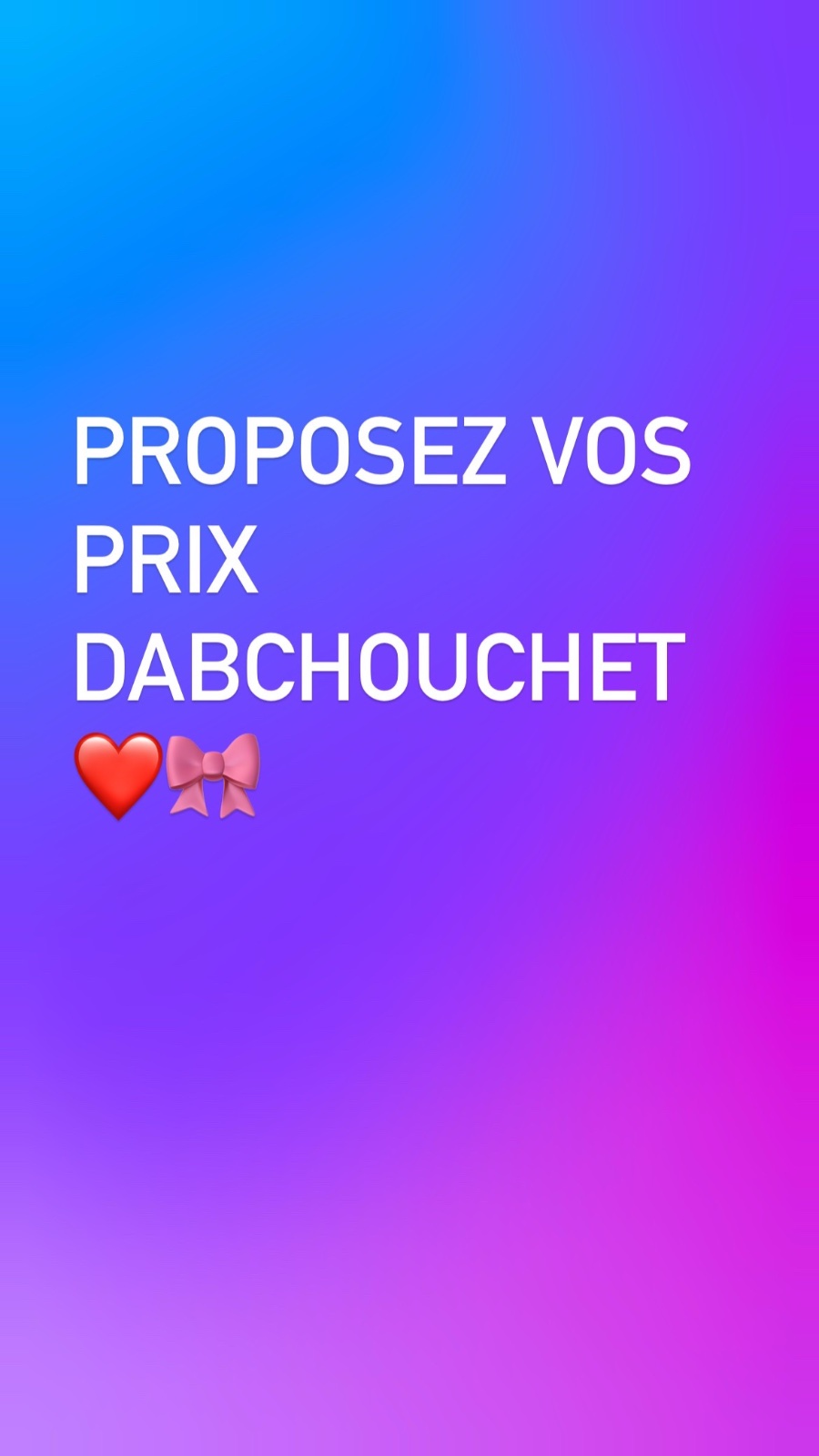 Offre 