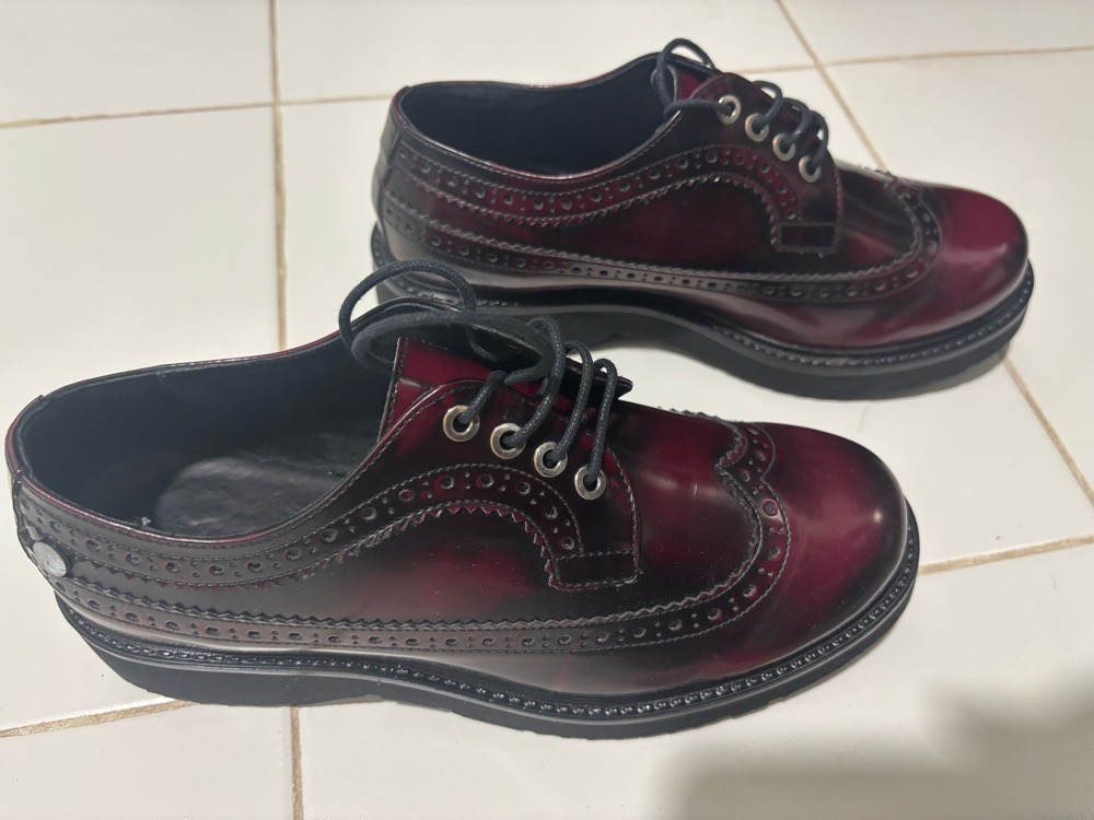 Jolies chaussures bordeaux ♥️