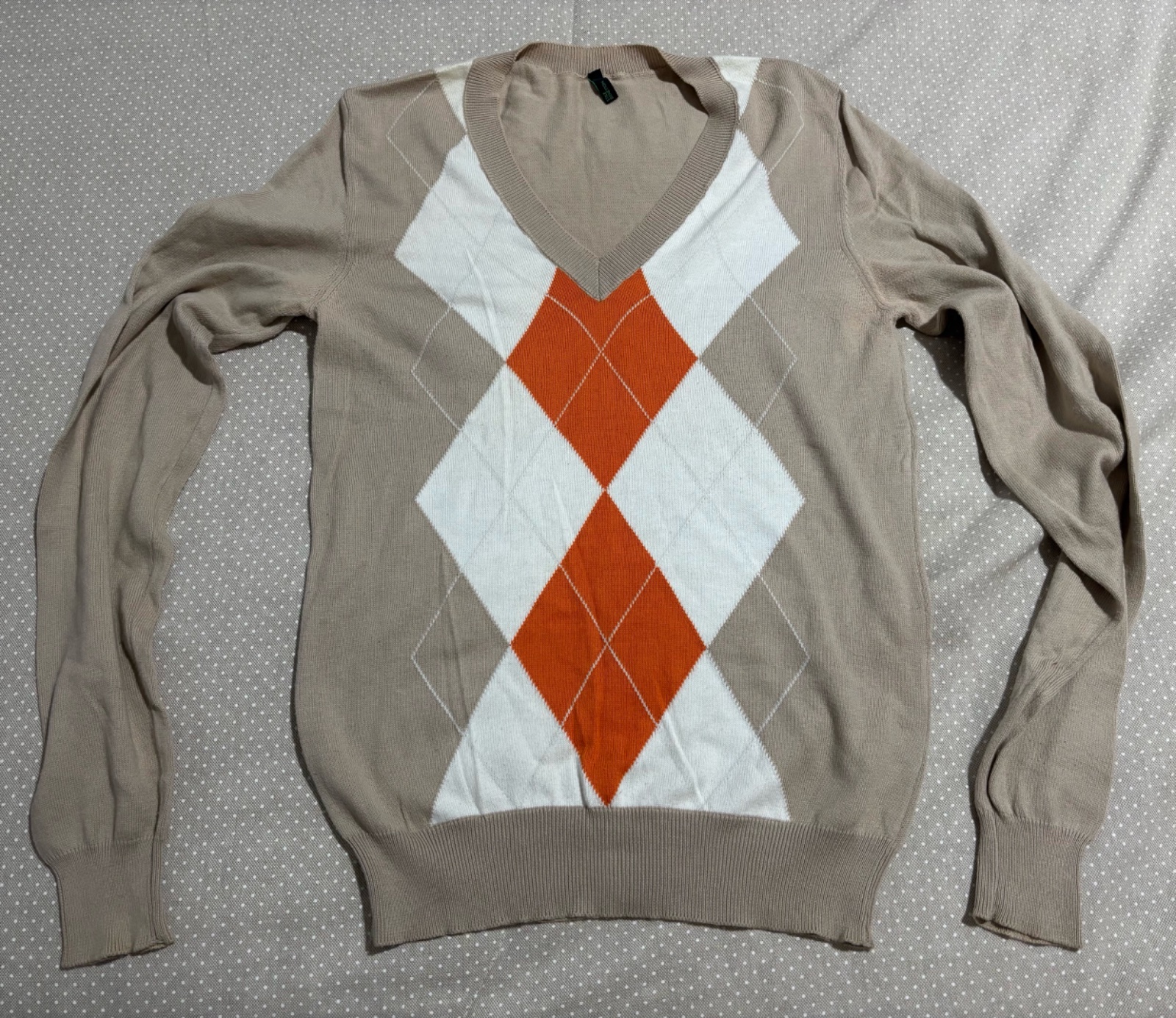 Joli pull col V Benetton