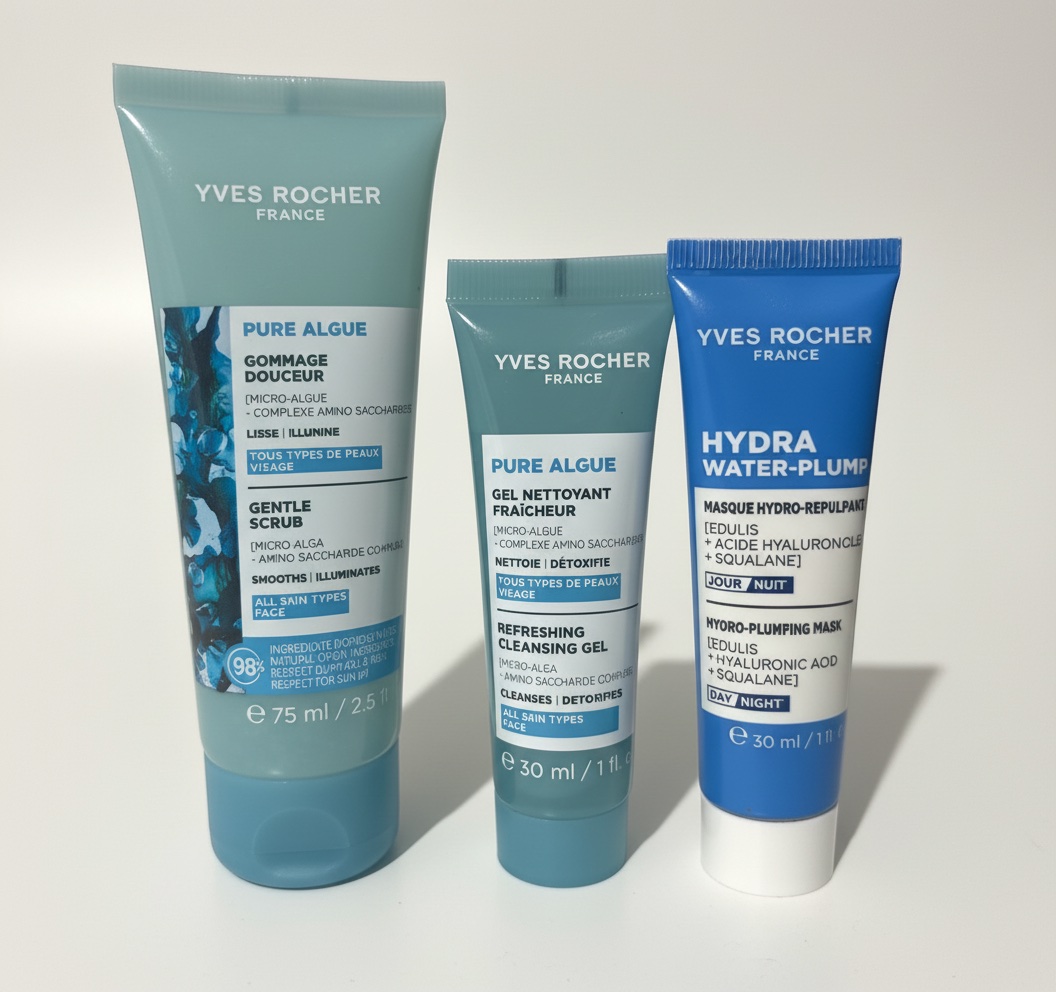 Lot Yves Rocher pour visage 