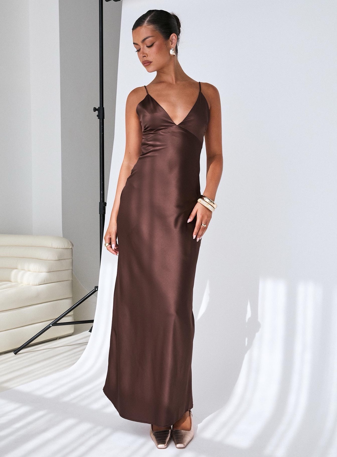 Robe en Satin S