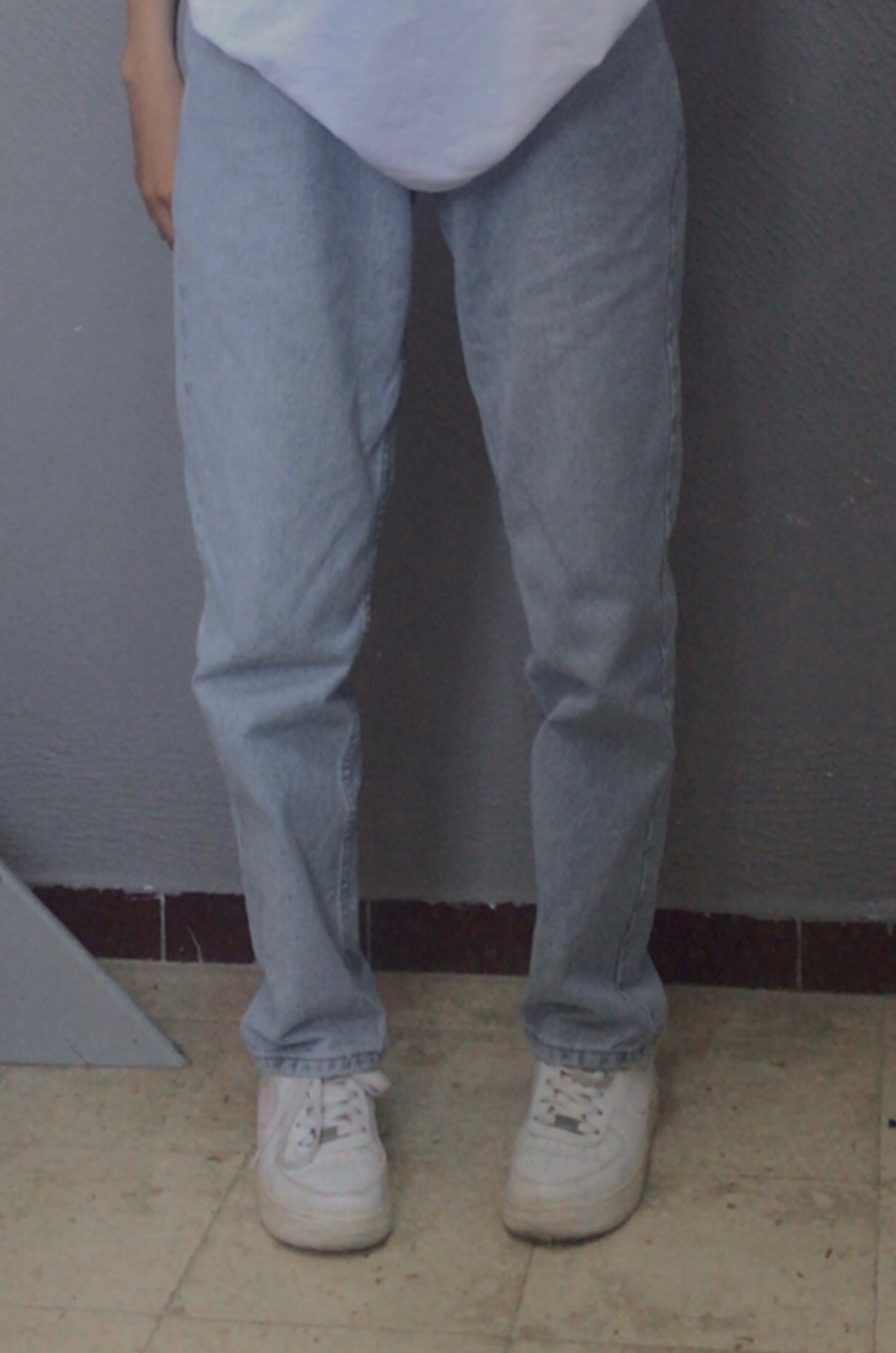 Jean baggy femme