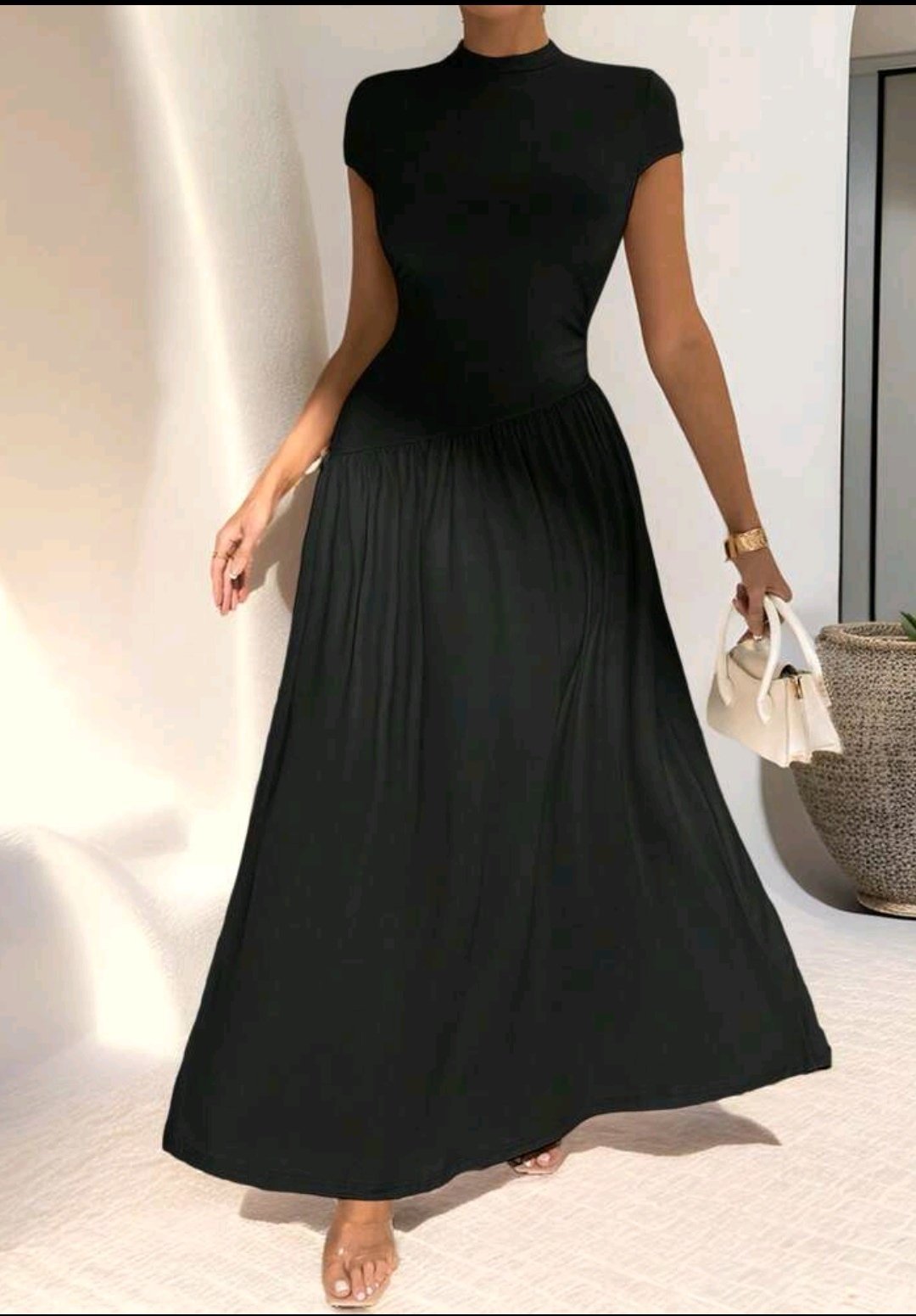 Woman long dress