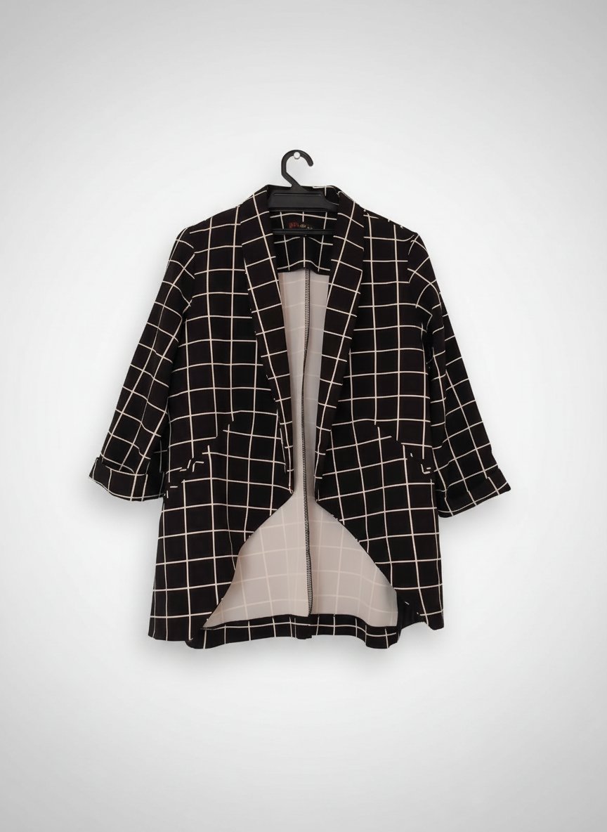 Veste en noir et Blanc 