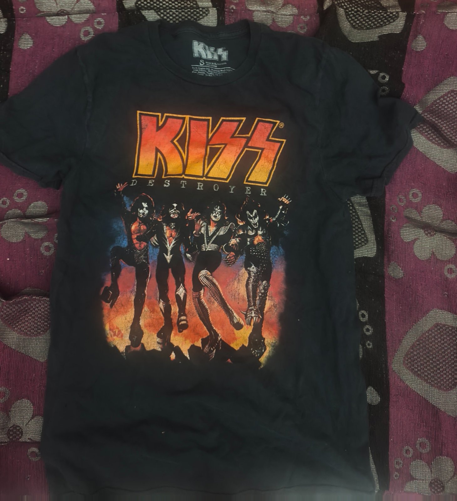 Kiss t-shirt band