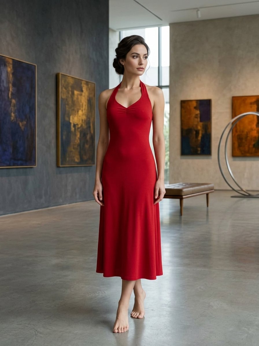 Robe rouge 