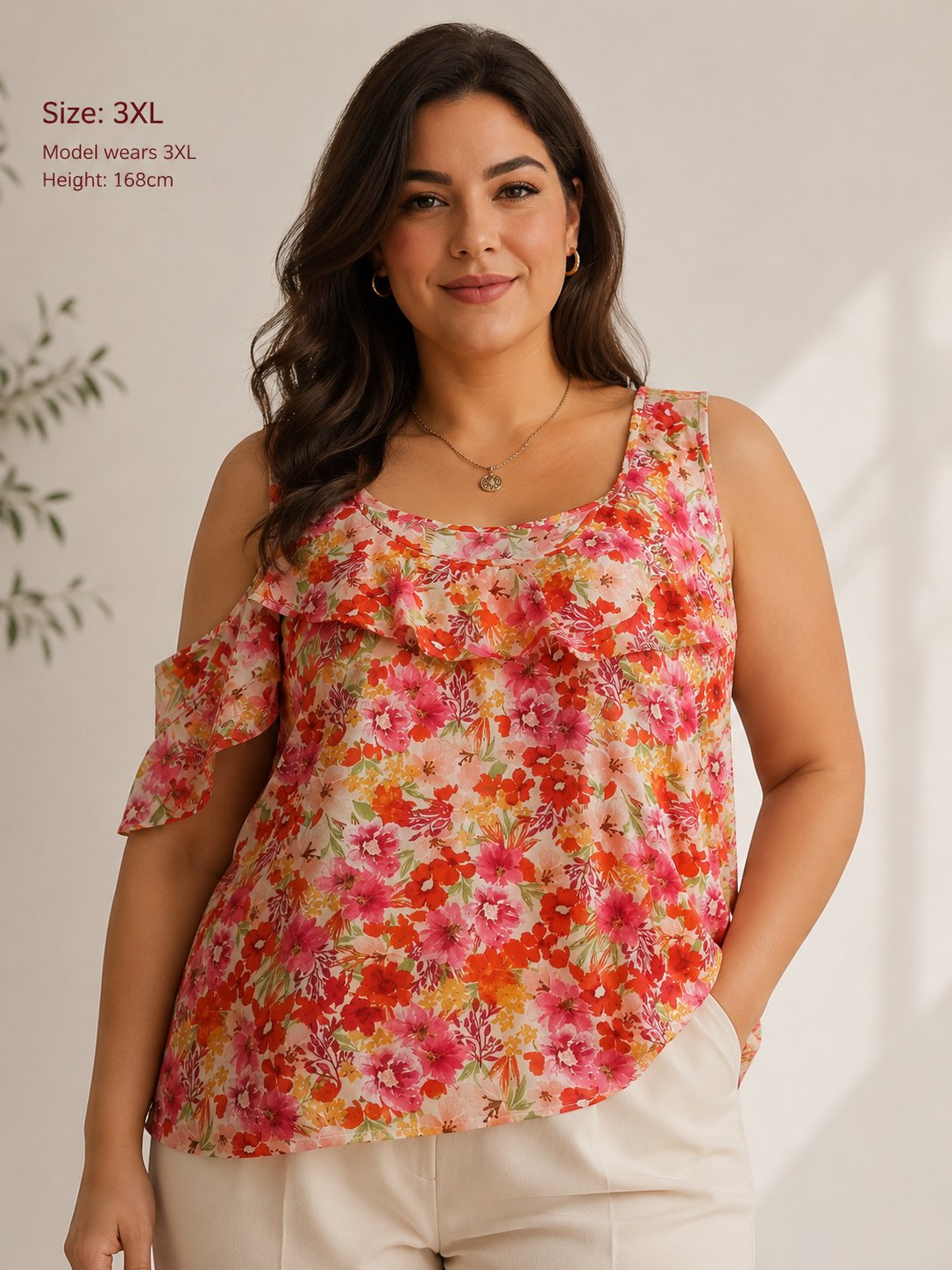 Blouse floral 