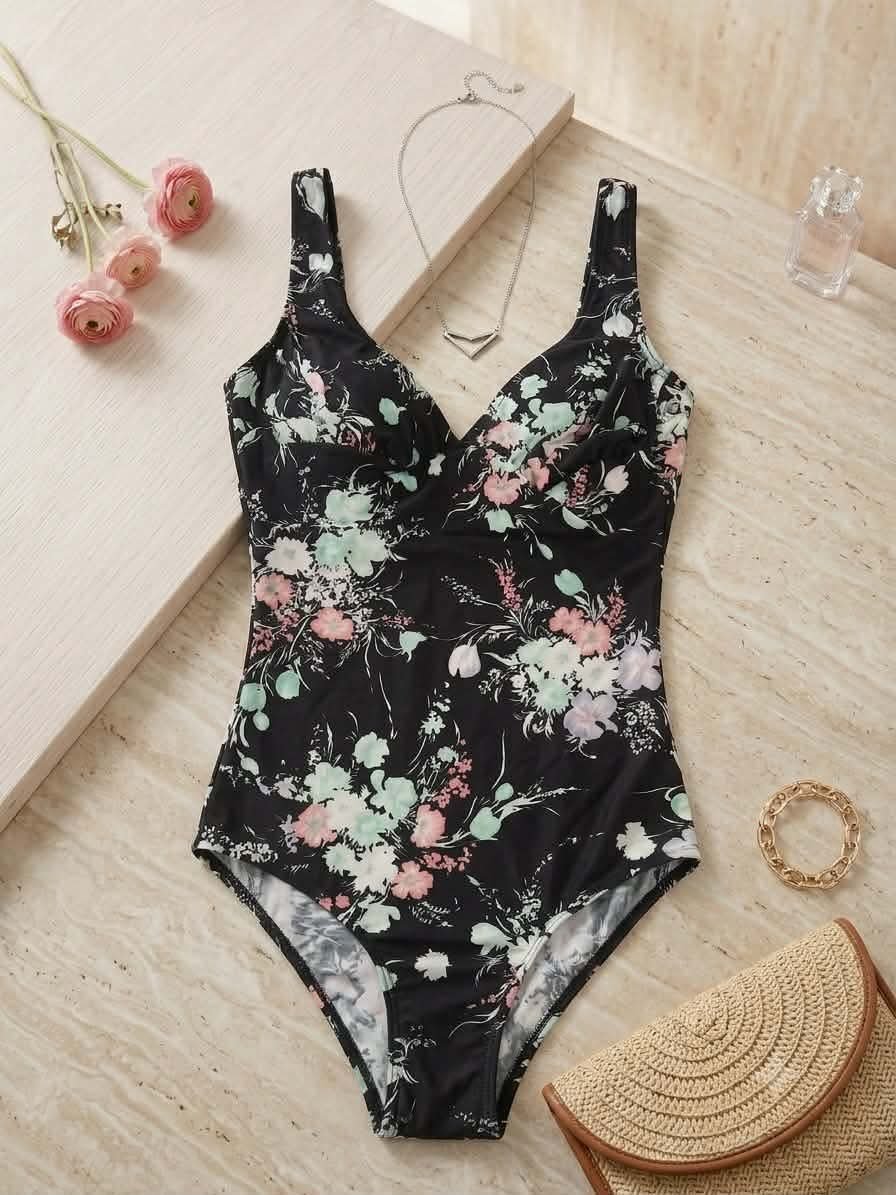 Maillot floral 