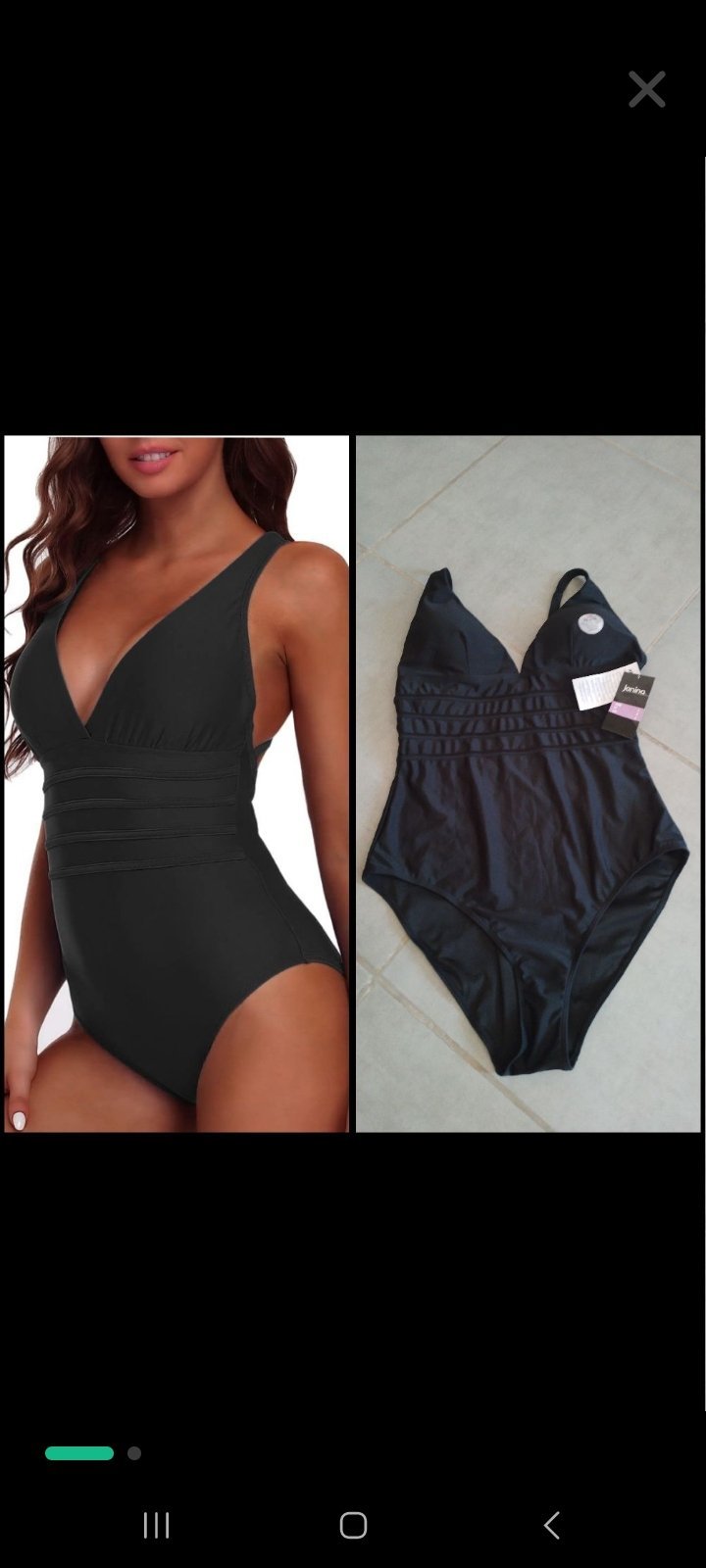 Jolie maillot rembourée 