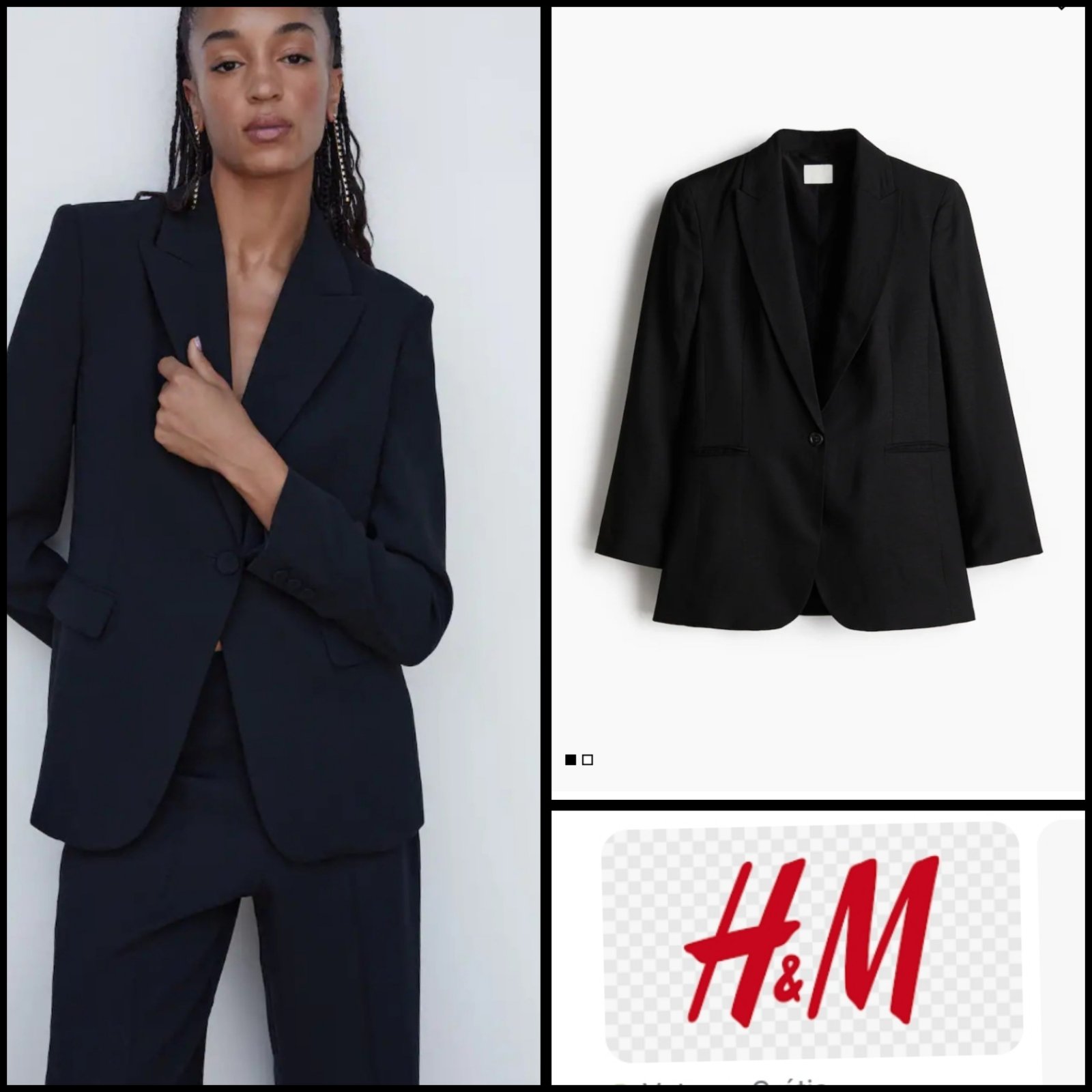 Un beau blazer overseize 
