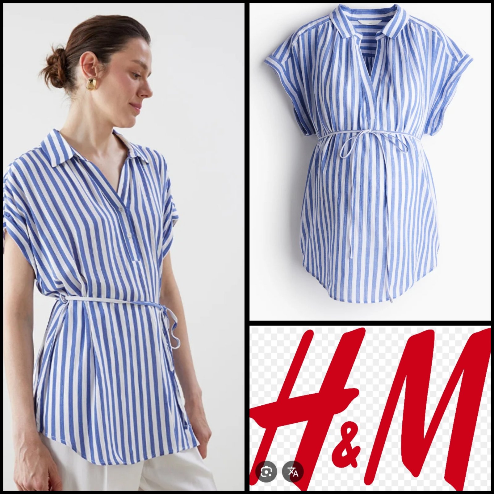 Jolie haut  h&m 100% coton 