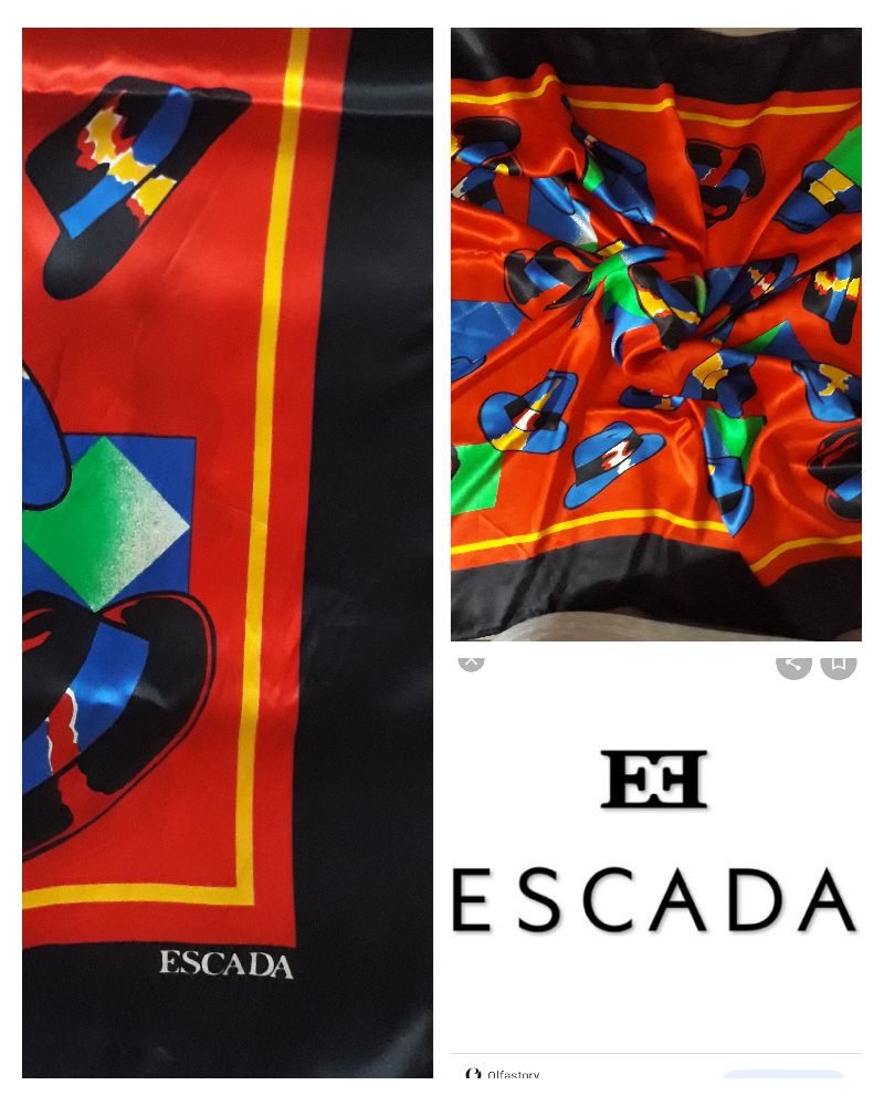 magnifique foulard escada Neuuuf 