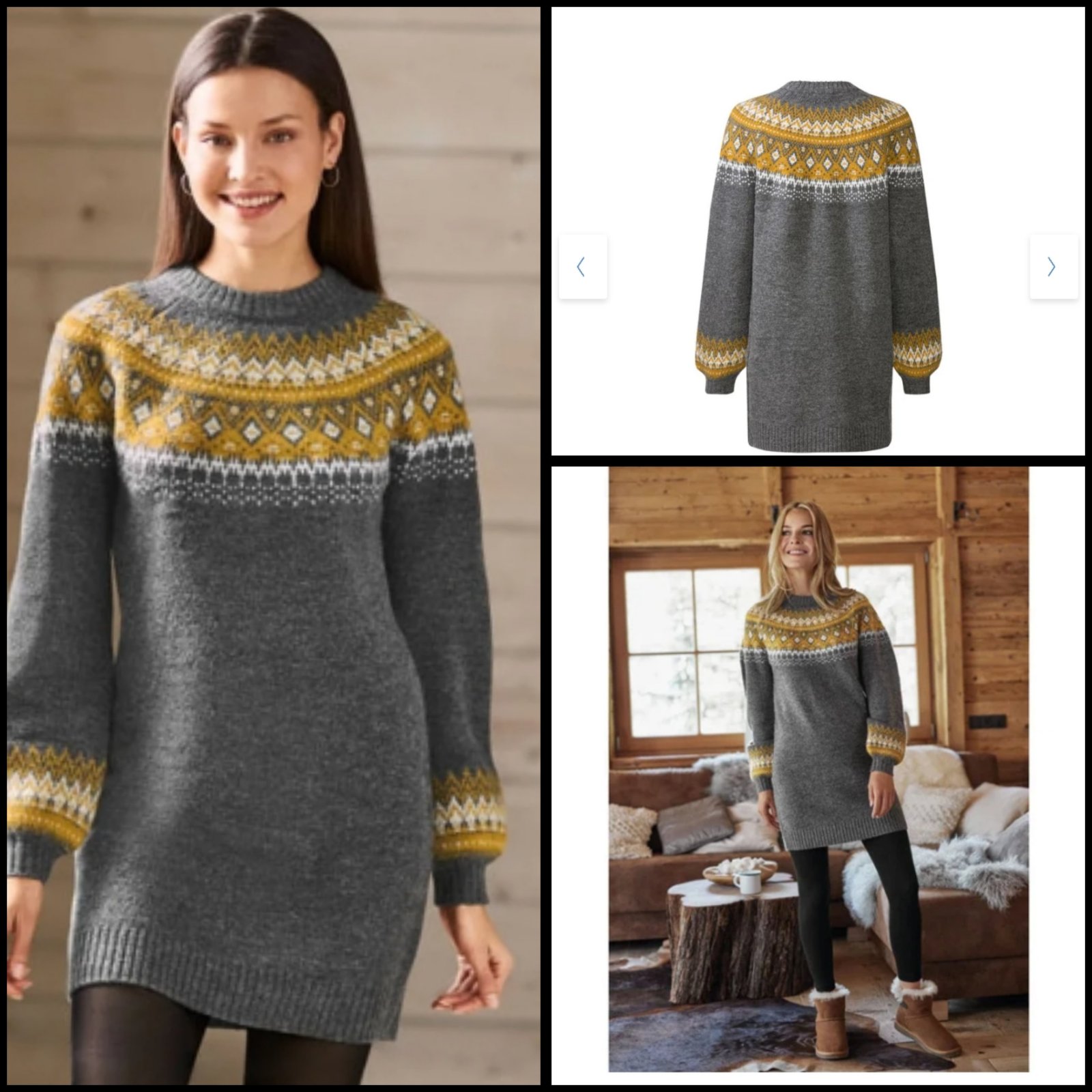 Jolie pull robe esmera