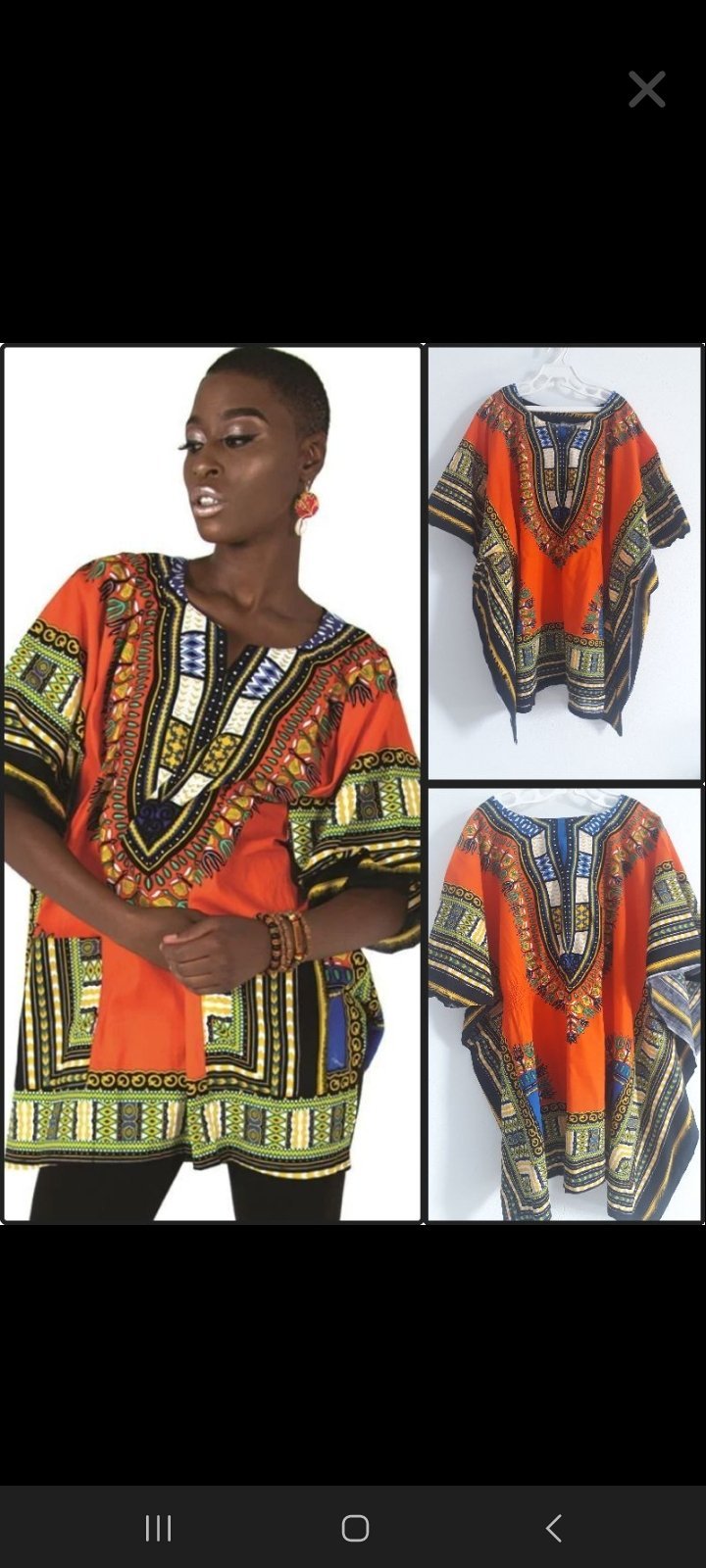 Jolie haut africain 