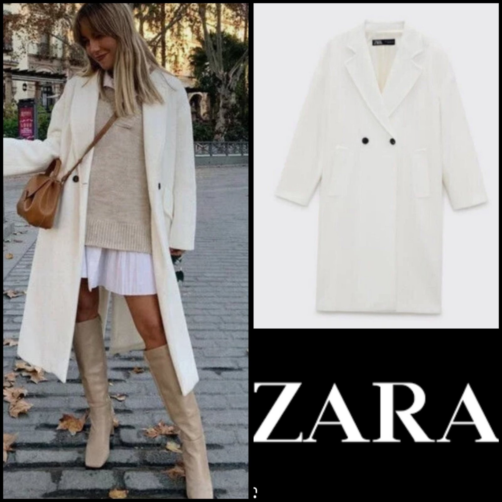 Jolie manteau zara 