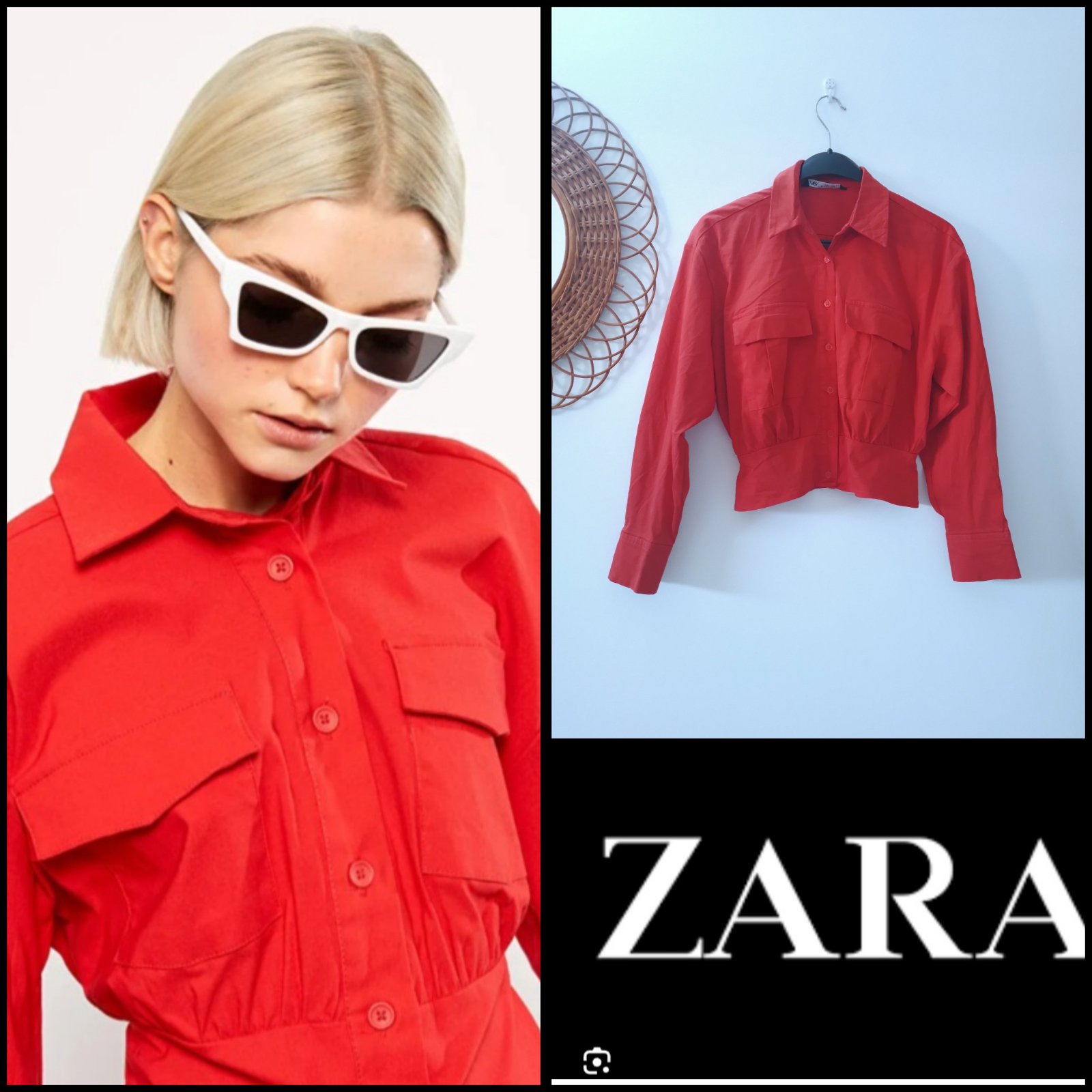 Jolie veste chemise zara 