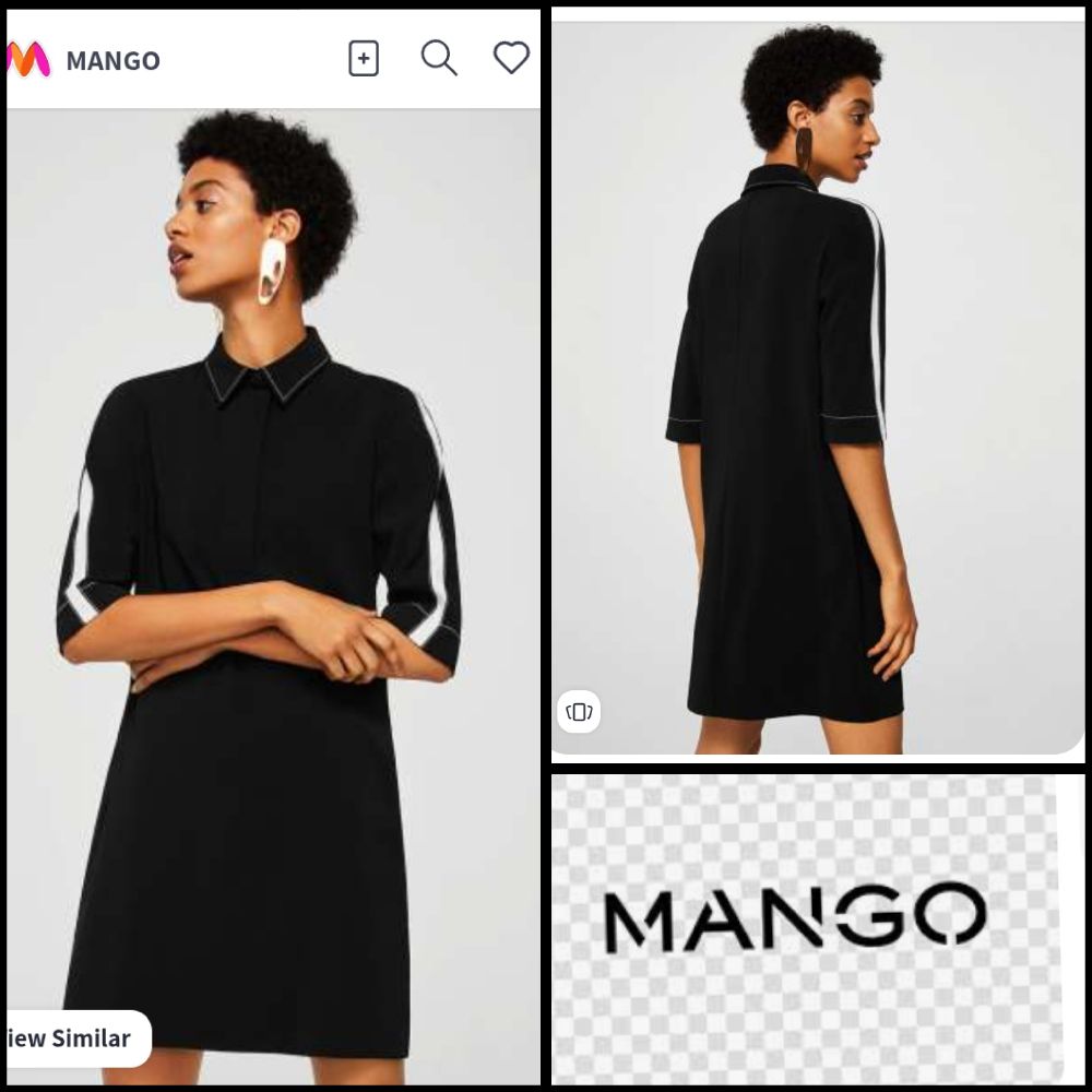 Jolie robe mango