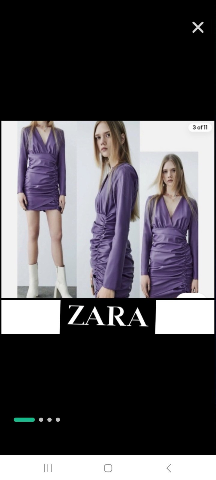 Une robe zara waw