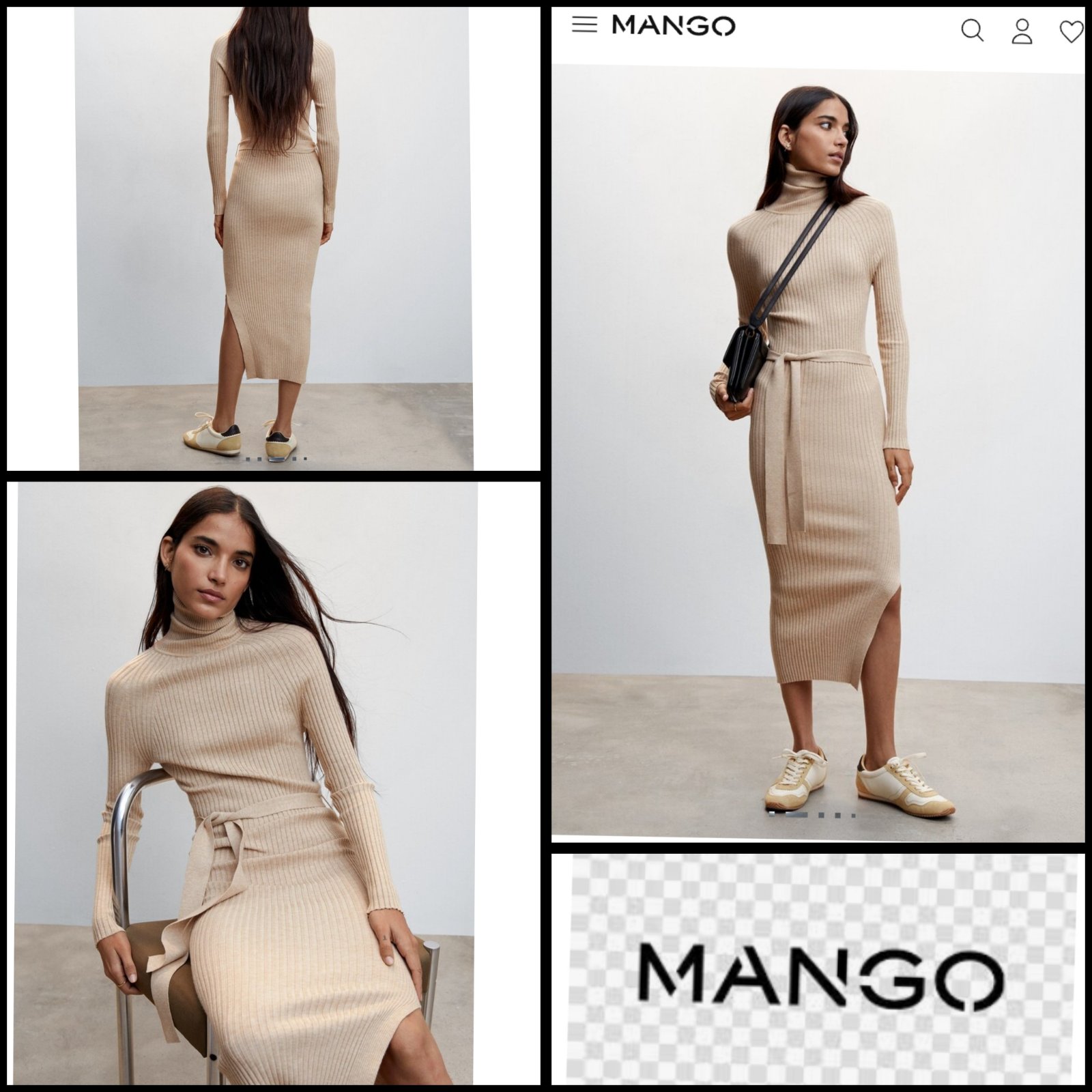 Jolie robe mango