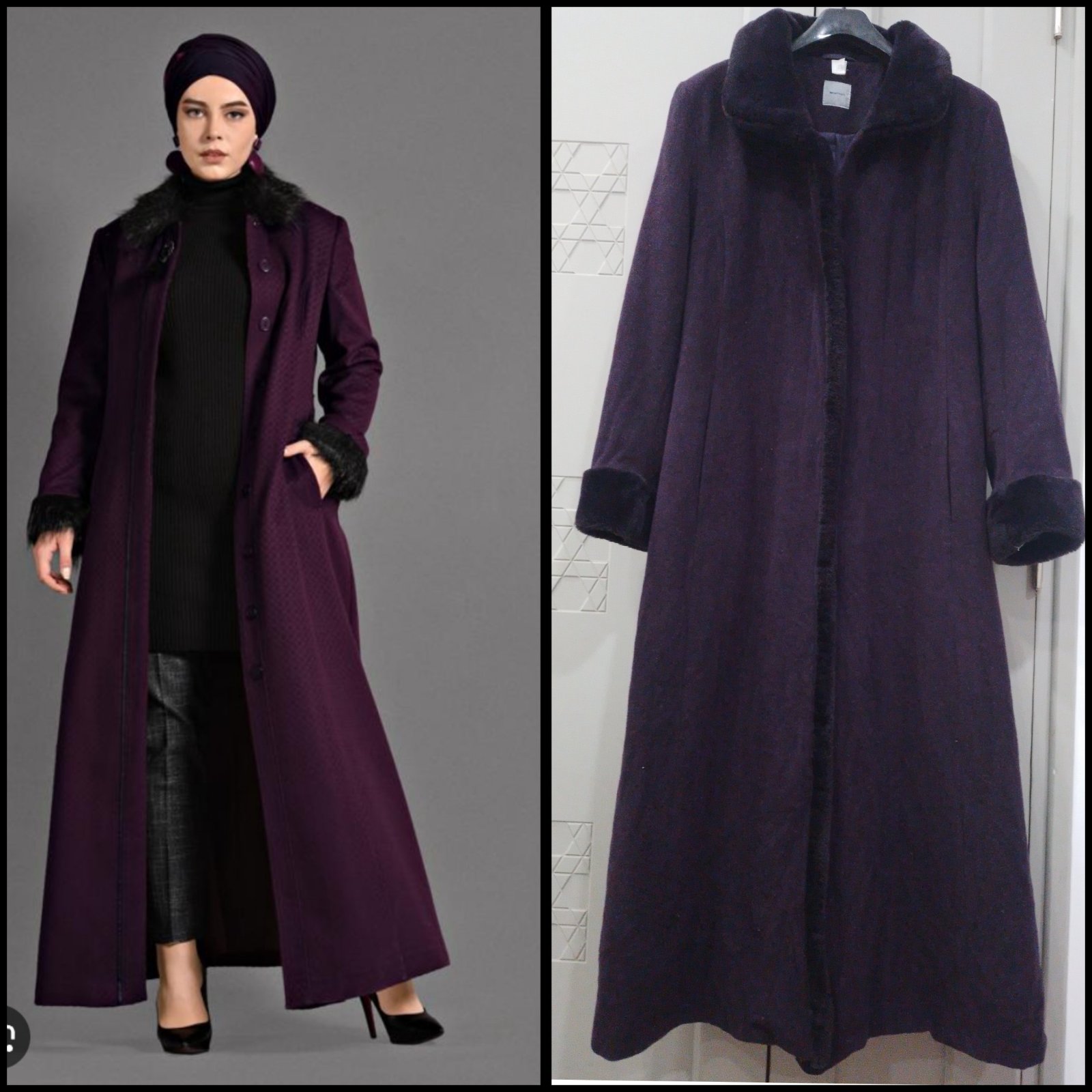Jolie manteau maxi