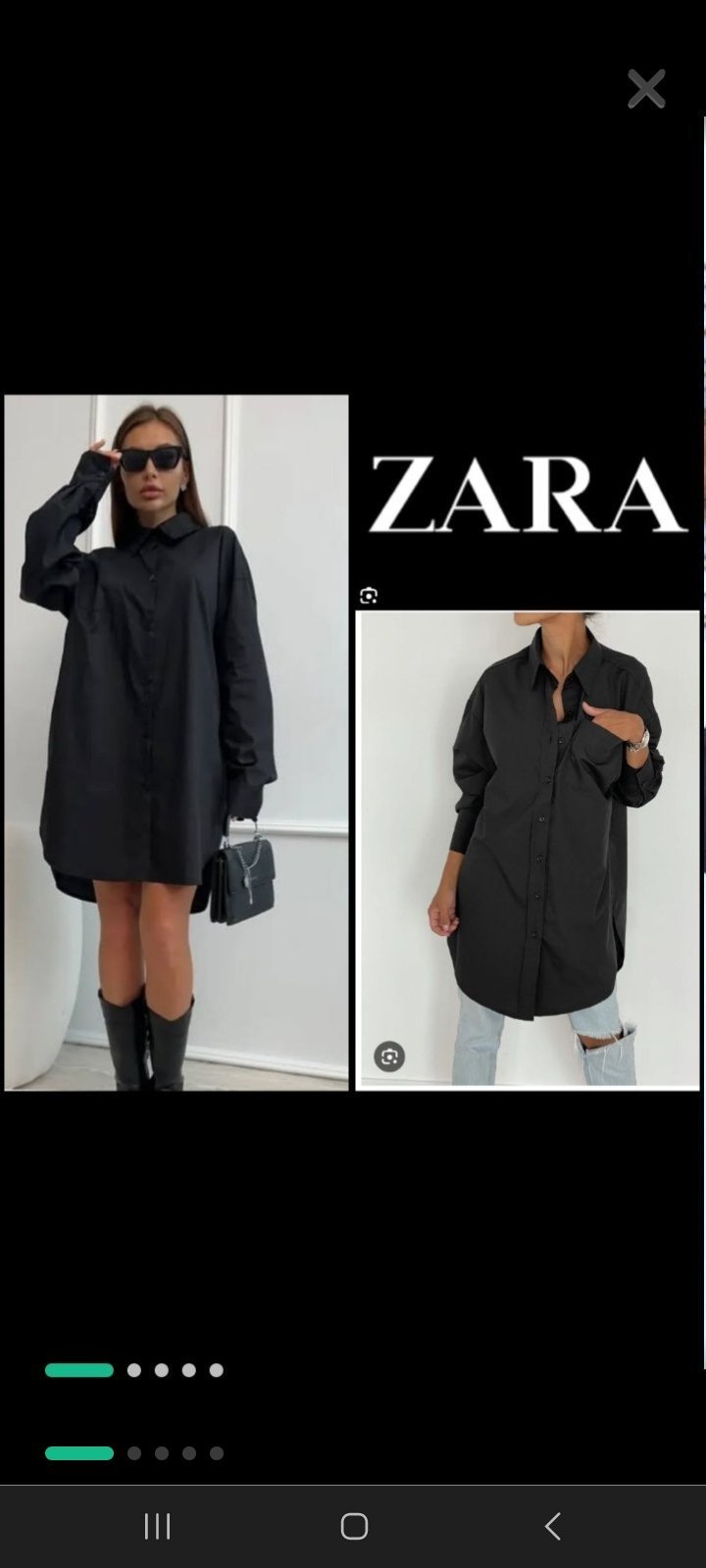 Magnifique chemise coton zara