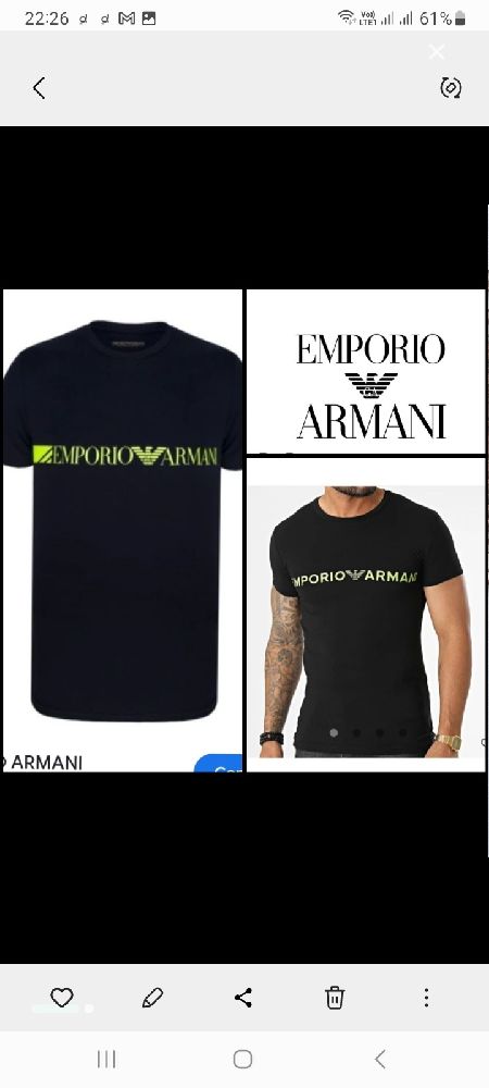 Jolie t shirt armani 