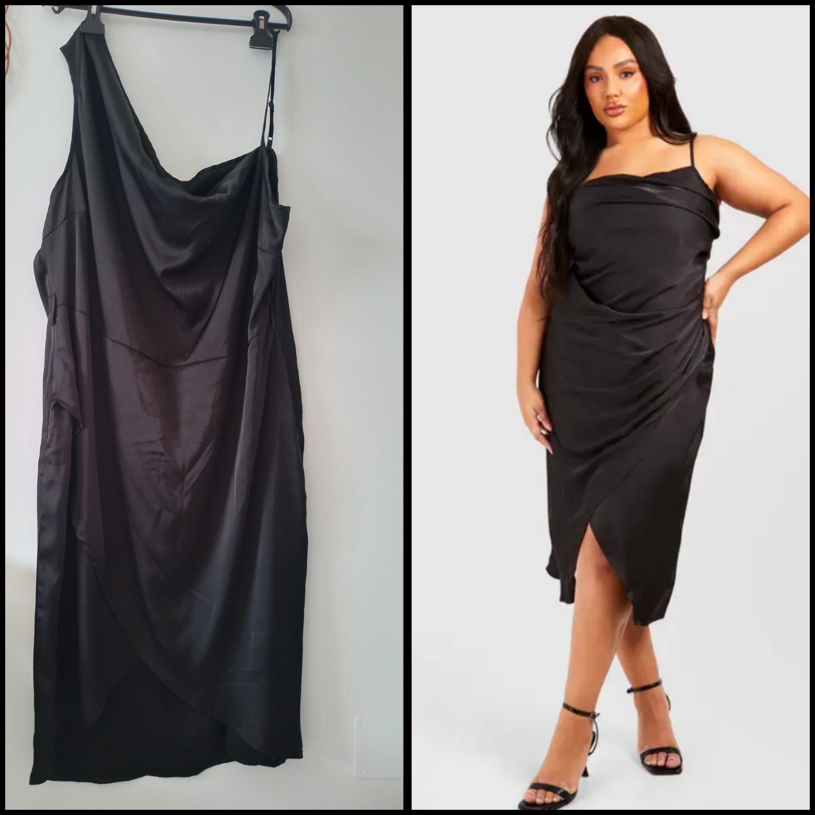 Jolie robe satiné 
