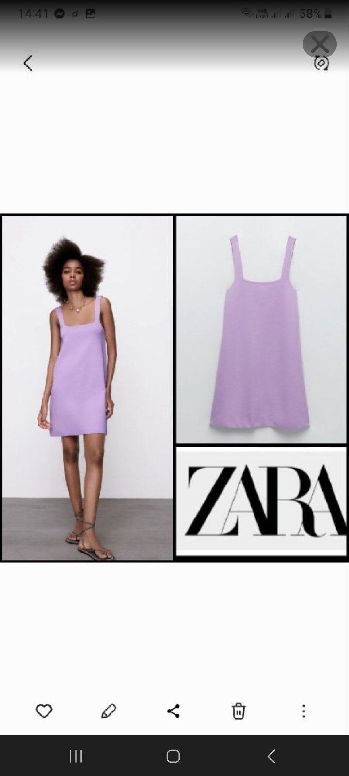 Jolie robe zara 