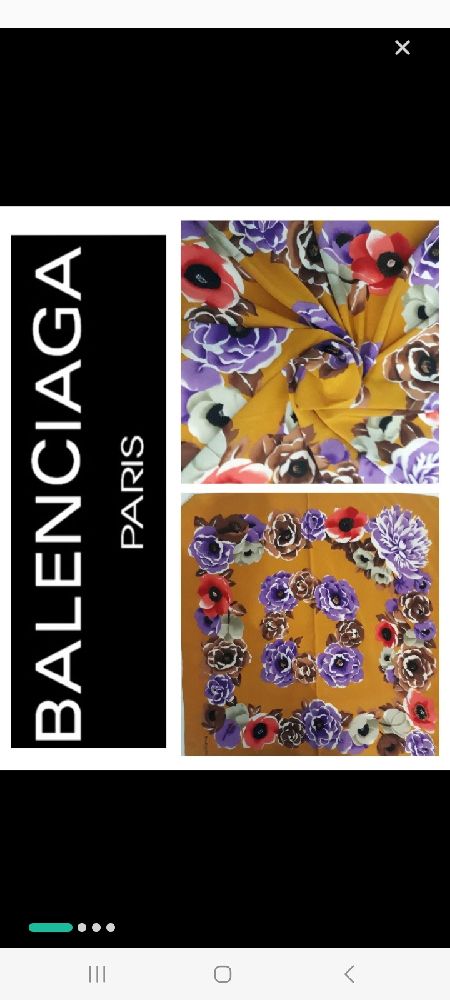 jolie foulard Balenciaga 