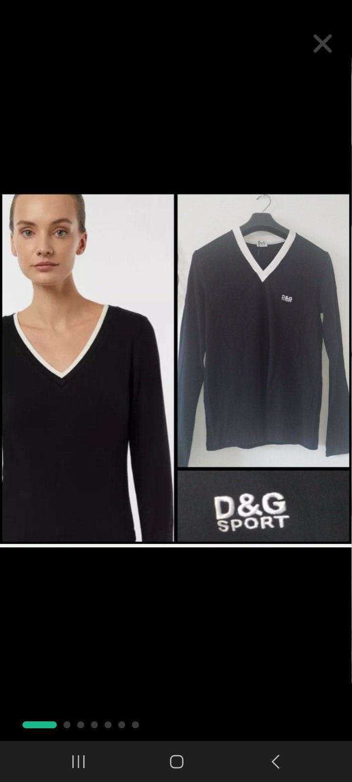 Jolie pull D&G sport