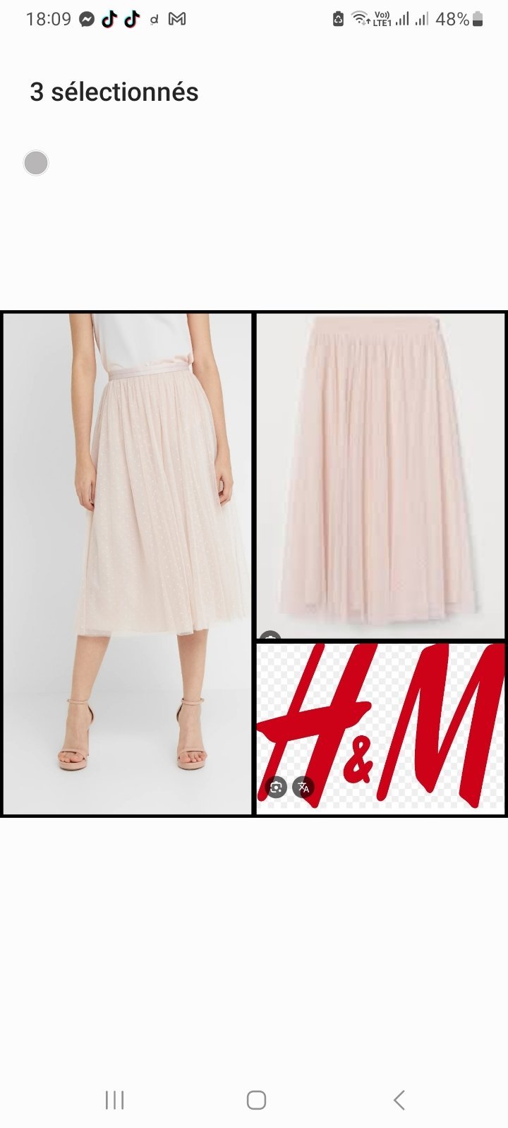 Jolie jupe h&m